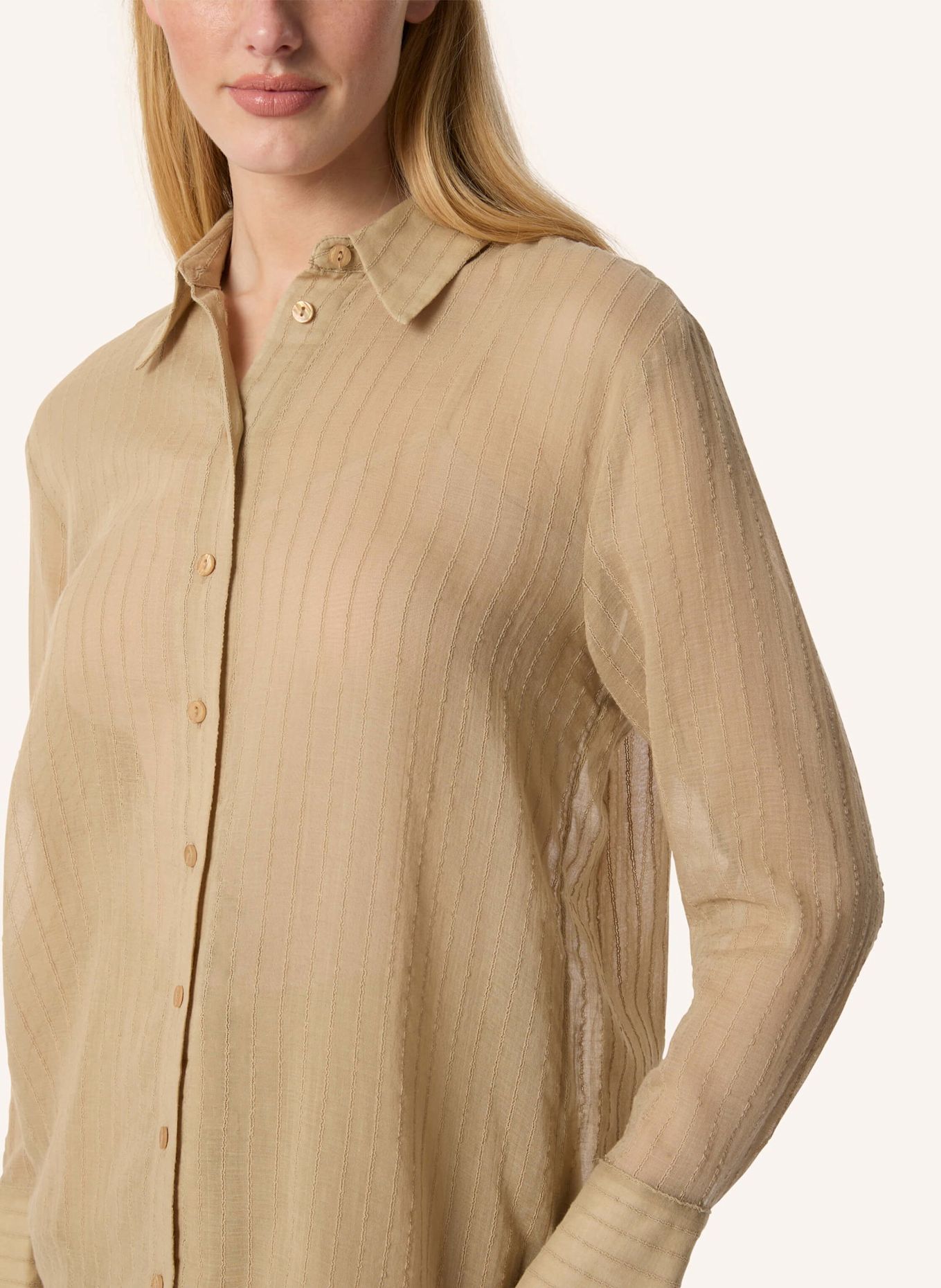 Malej Baumwollbluse TRAPANI: BEIGE