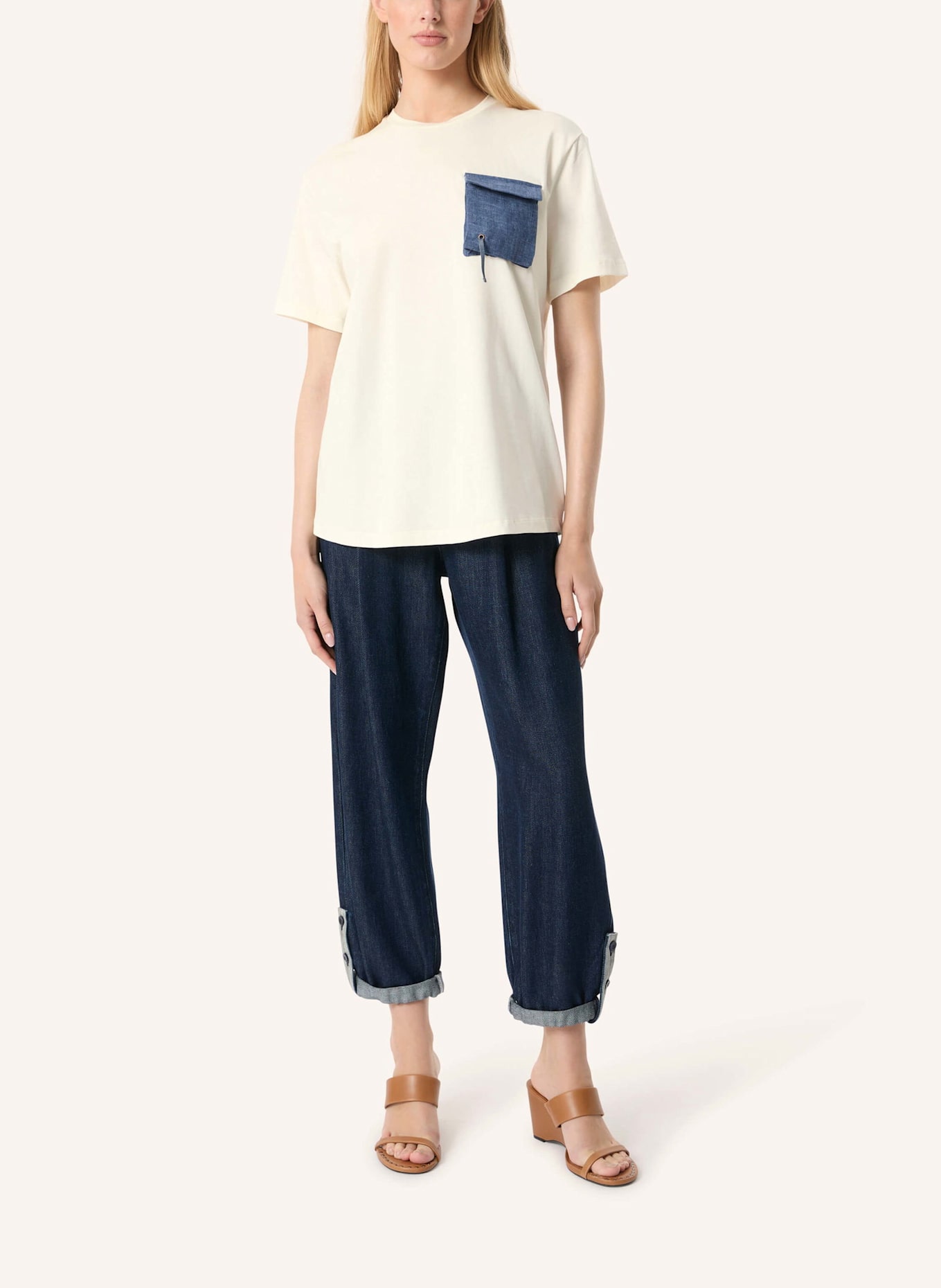 Malej Shirt ABILA: BEIGE