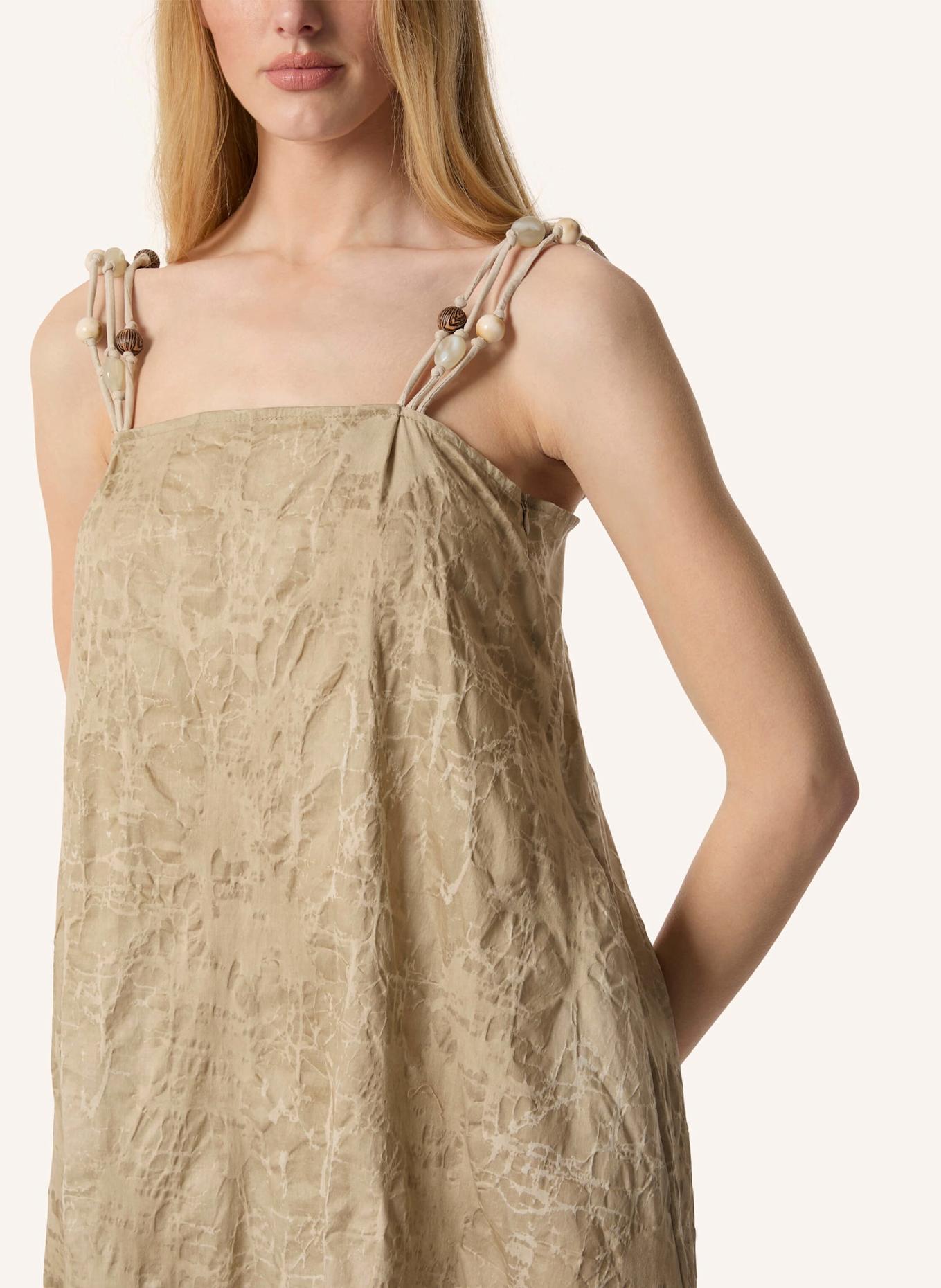 Malej Baumwollkleid MOLFETTA: BEIGE
