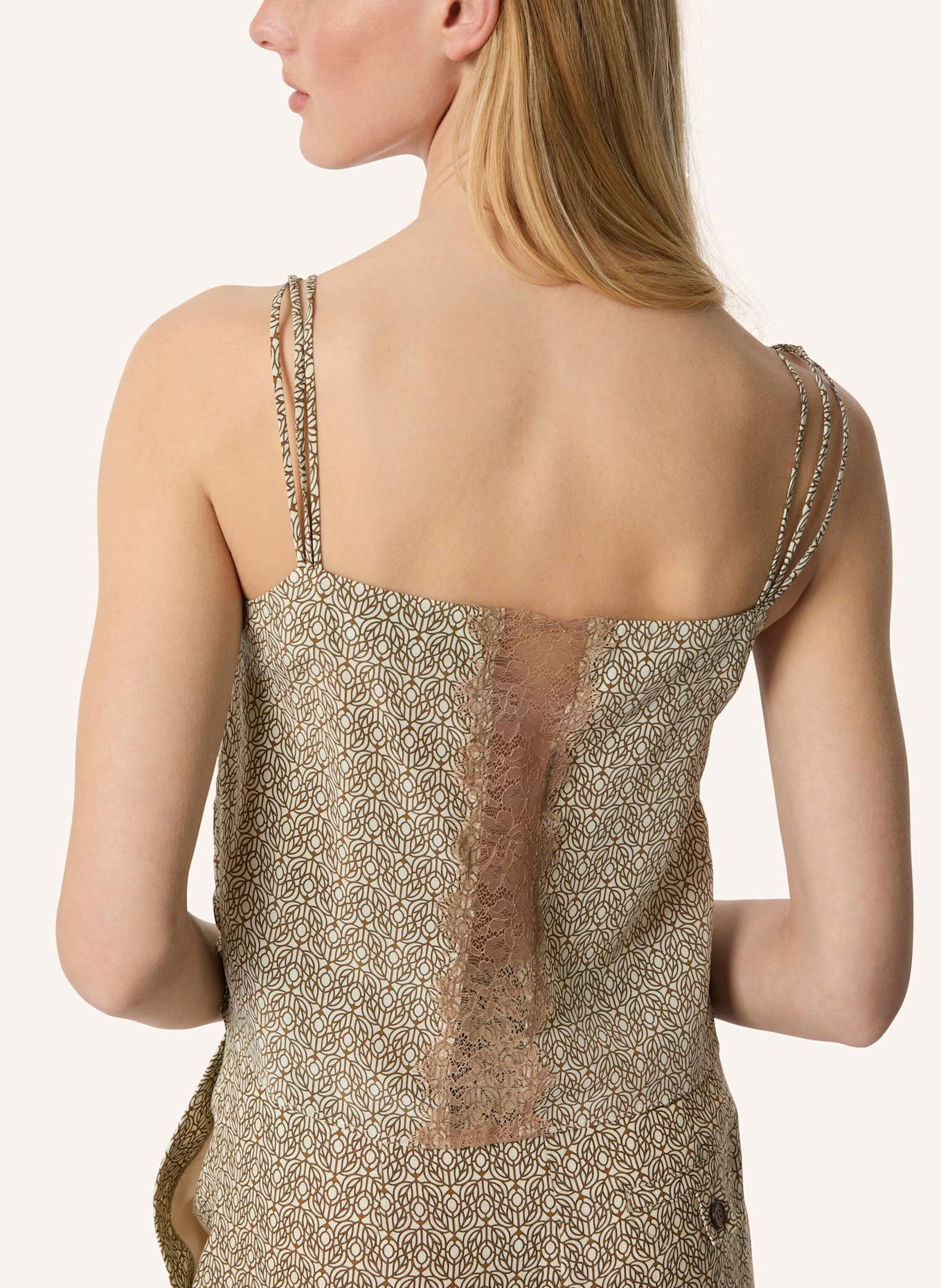 Malej Seidentop FOLIGNO: BEIGE