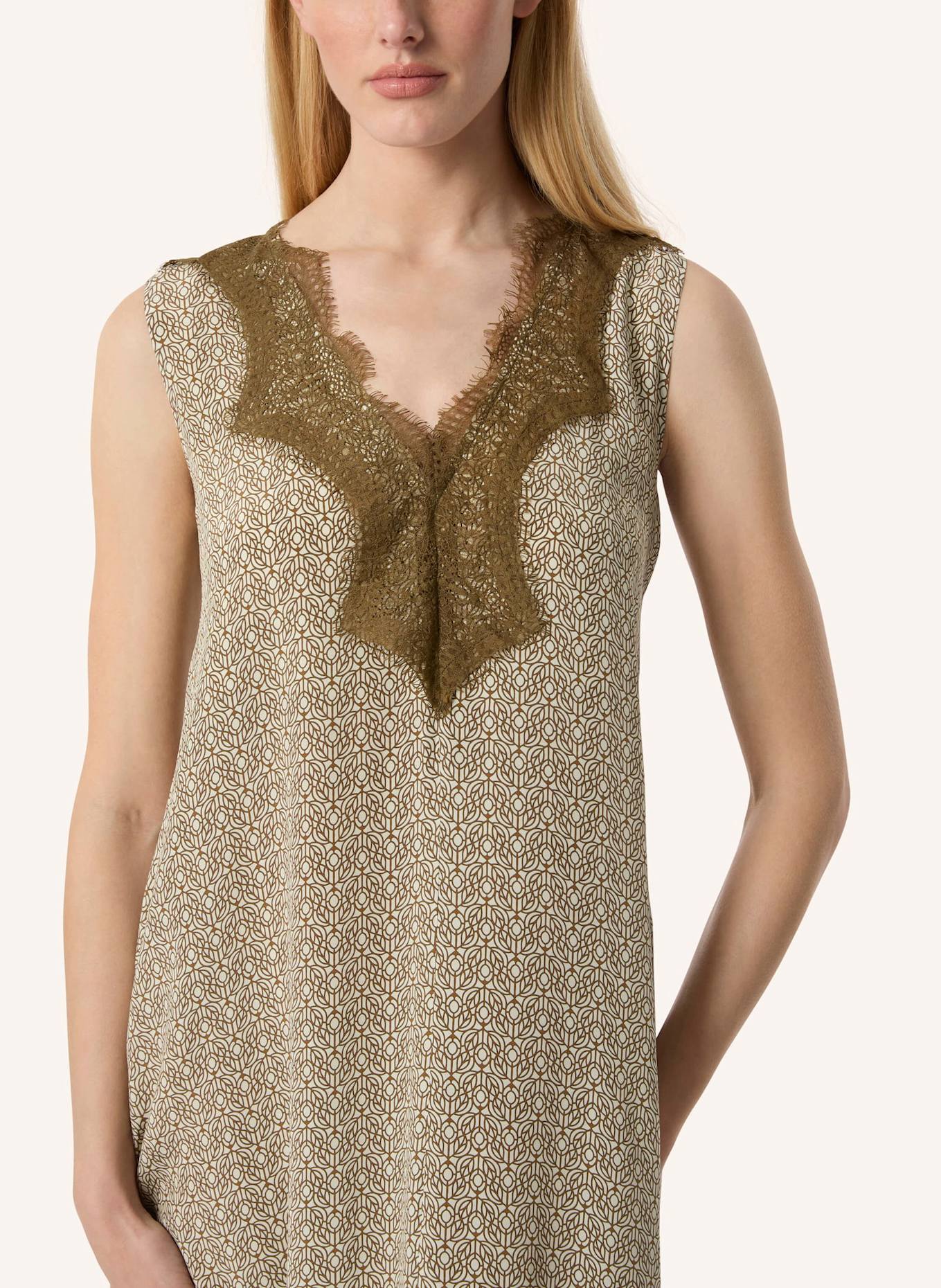 Malej Seidenkleid TIVOLI: BEIGE