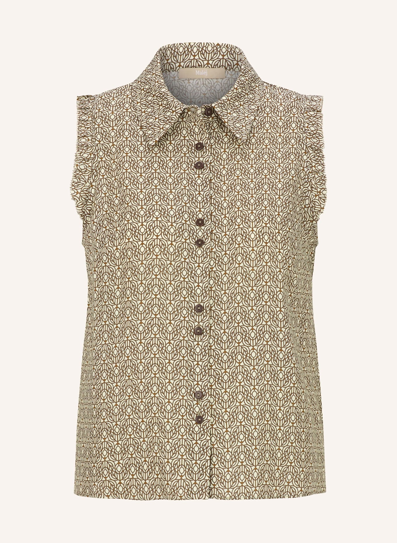 Malej Leinenbluse SIENA: BEIGE