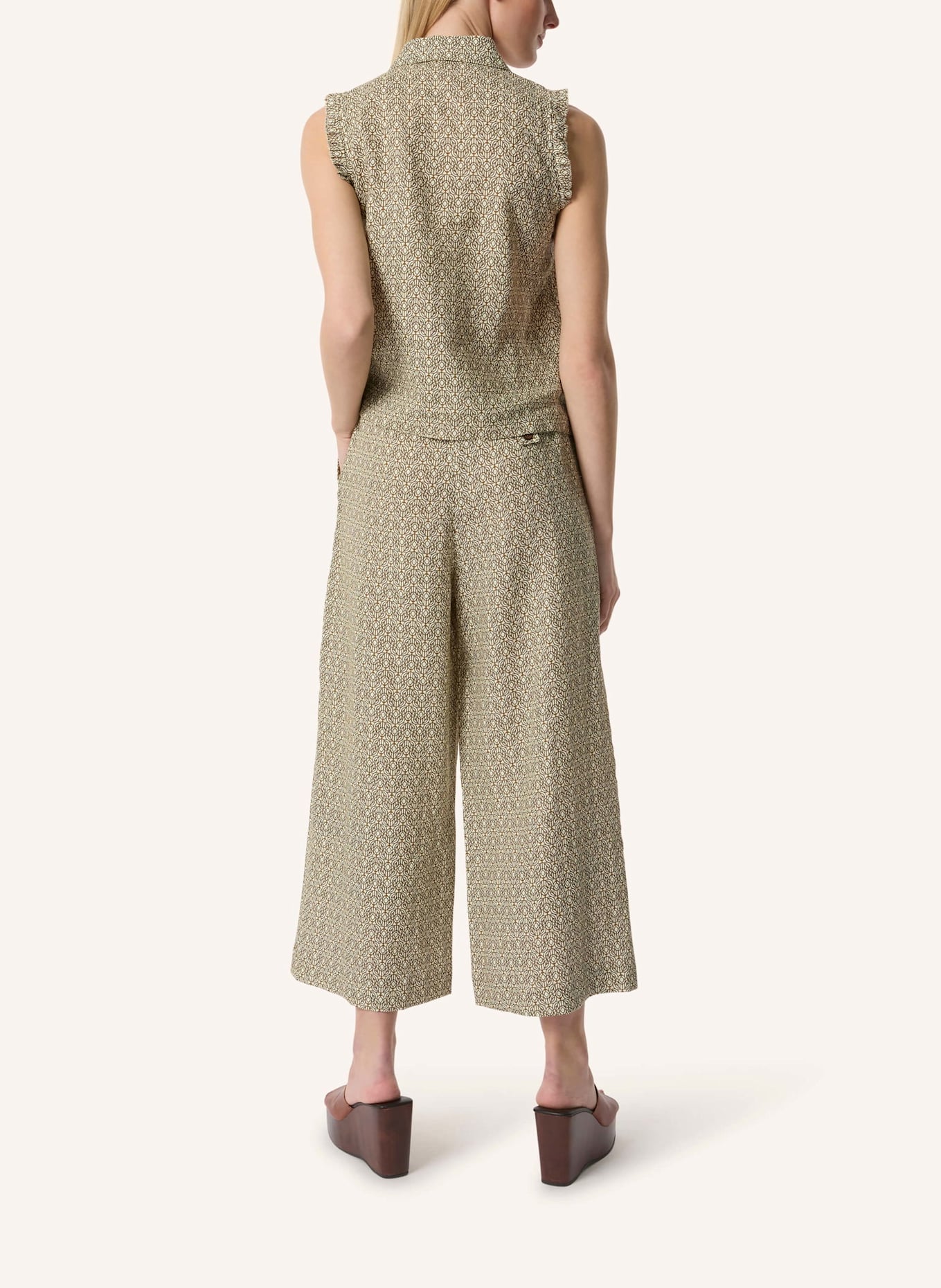 Malej Leinenbluse SIENA: BEIGE