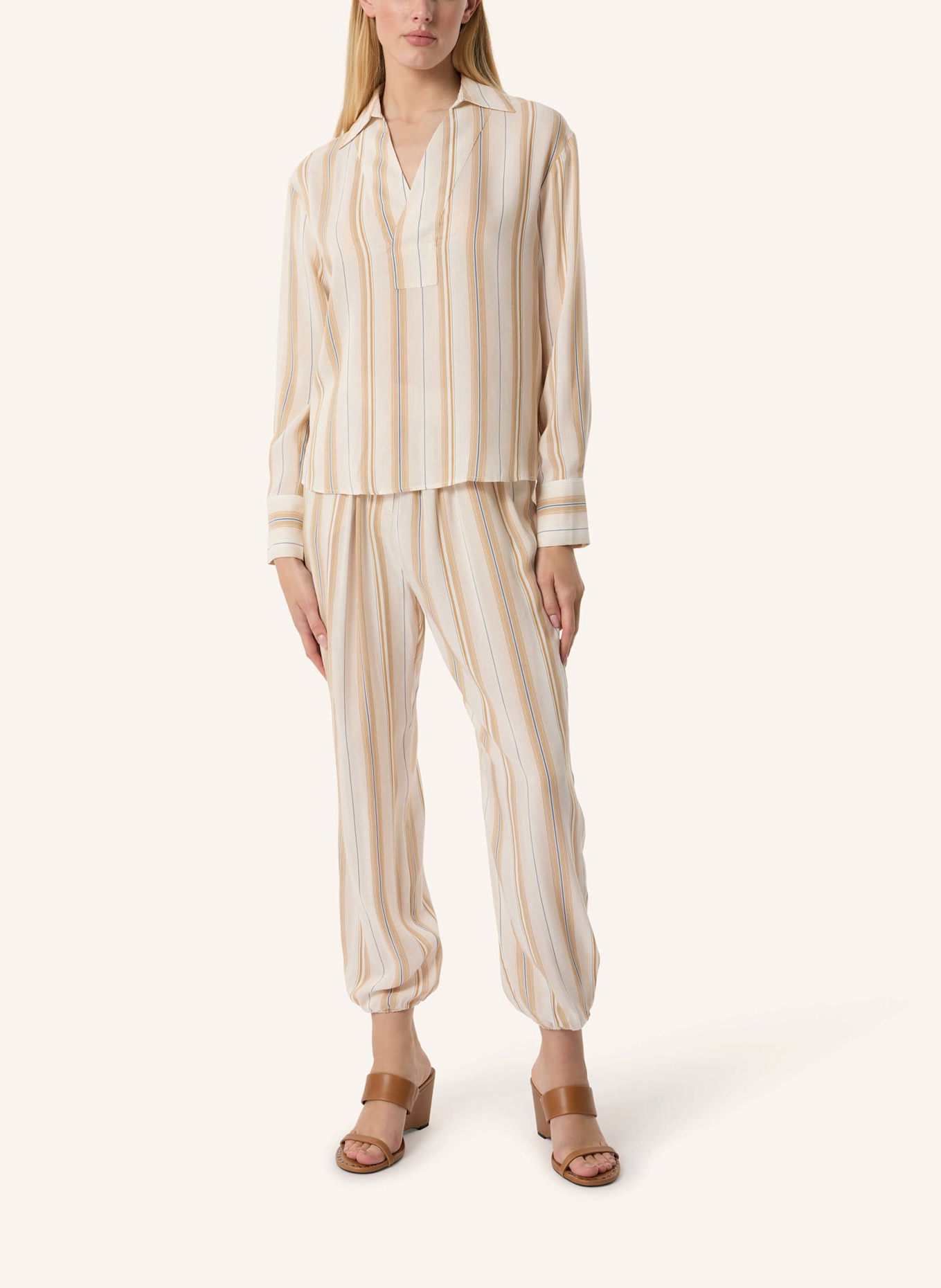 Malej Bluse CARRARA: BEIGE