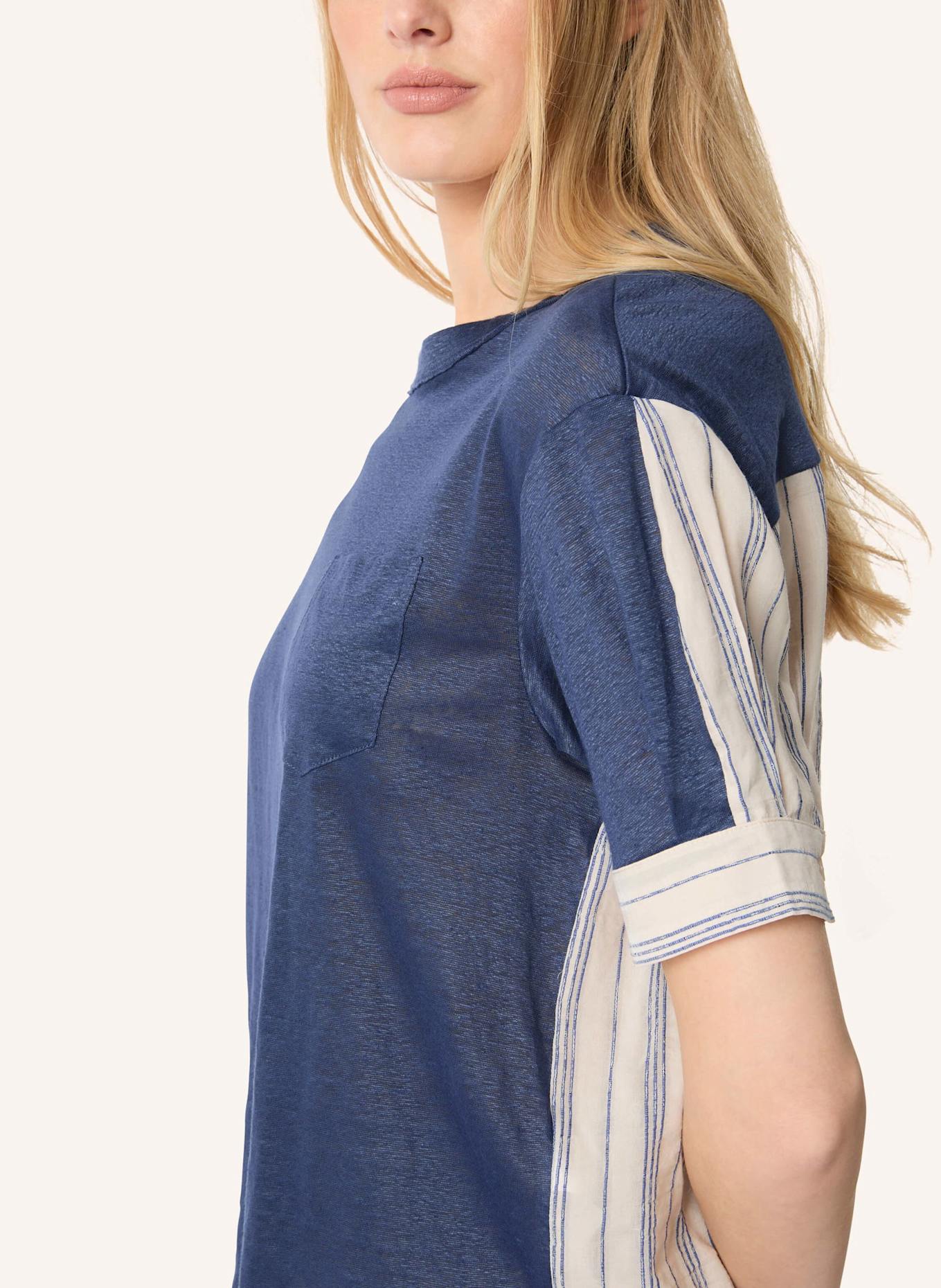 Malej Leinenshirt ARGOS: DUNKELBLAU