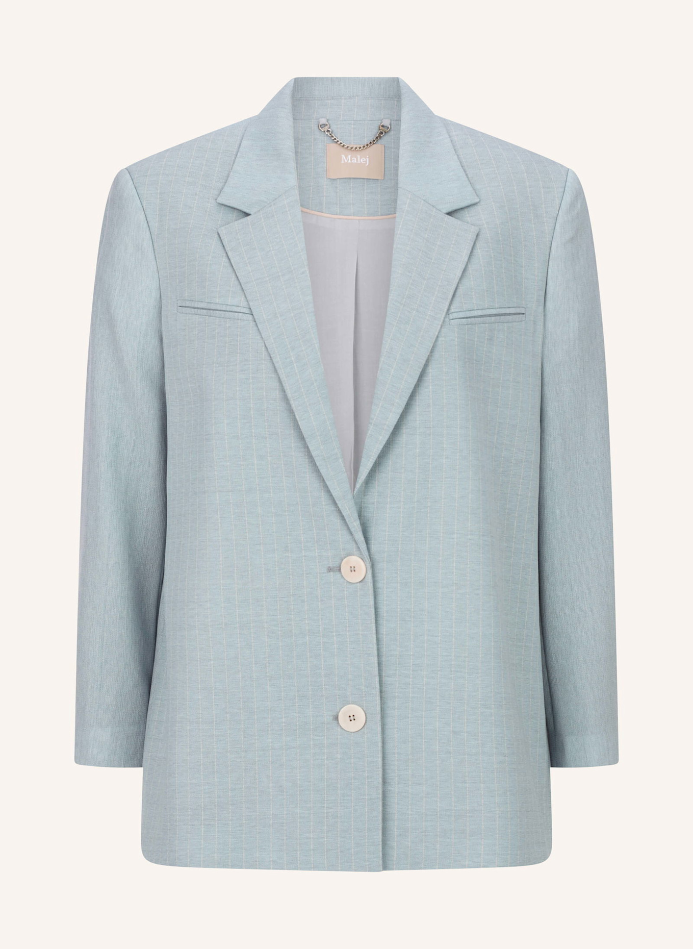 Malej Schurwollblazer PAROS: HELLBLAU