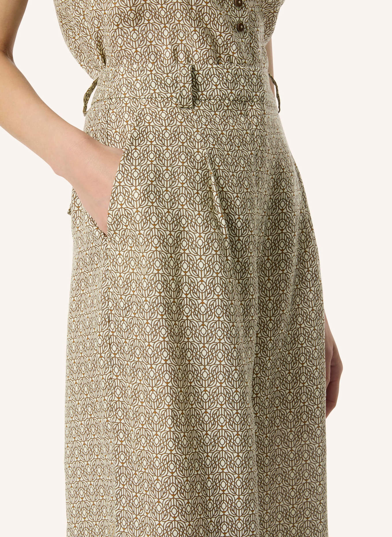 Malej Leinenhose BITONTO: BEIGE