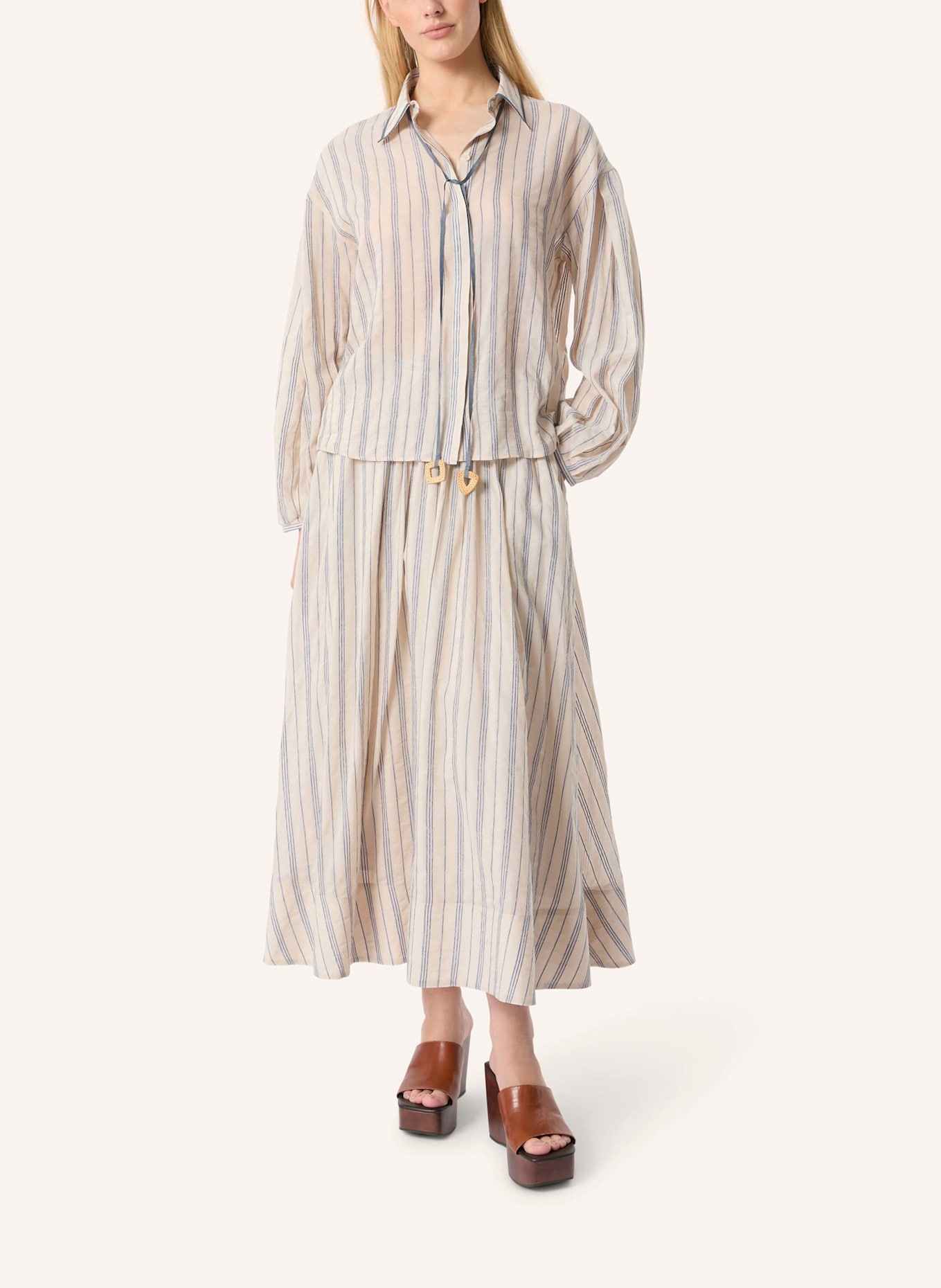 Malej Bluse VENETO: BEIGE