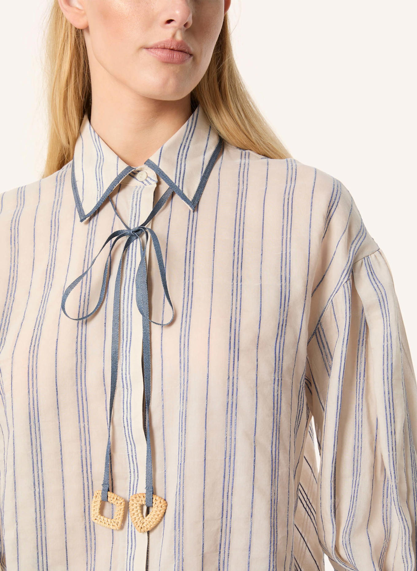 Malej Bluse VENETO: BEIGE