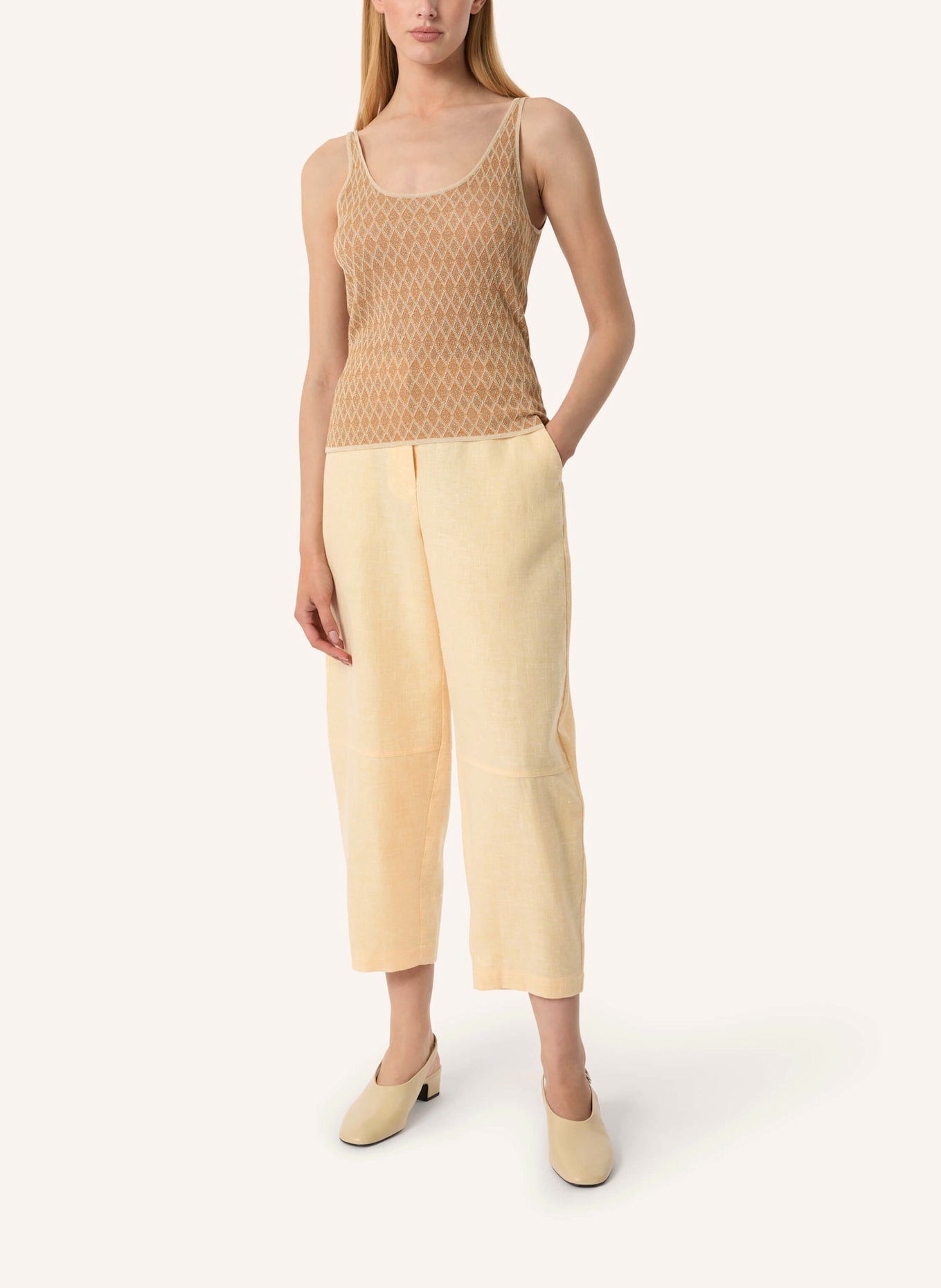 Malej Top MYLASA: BEIGE