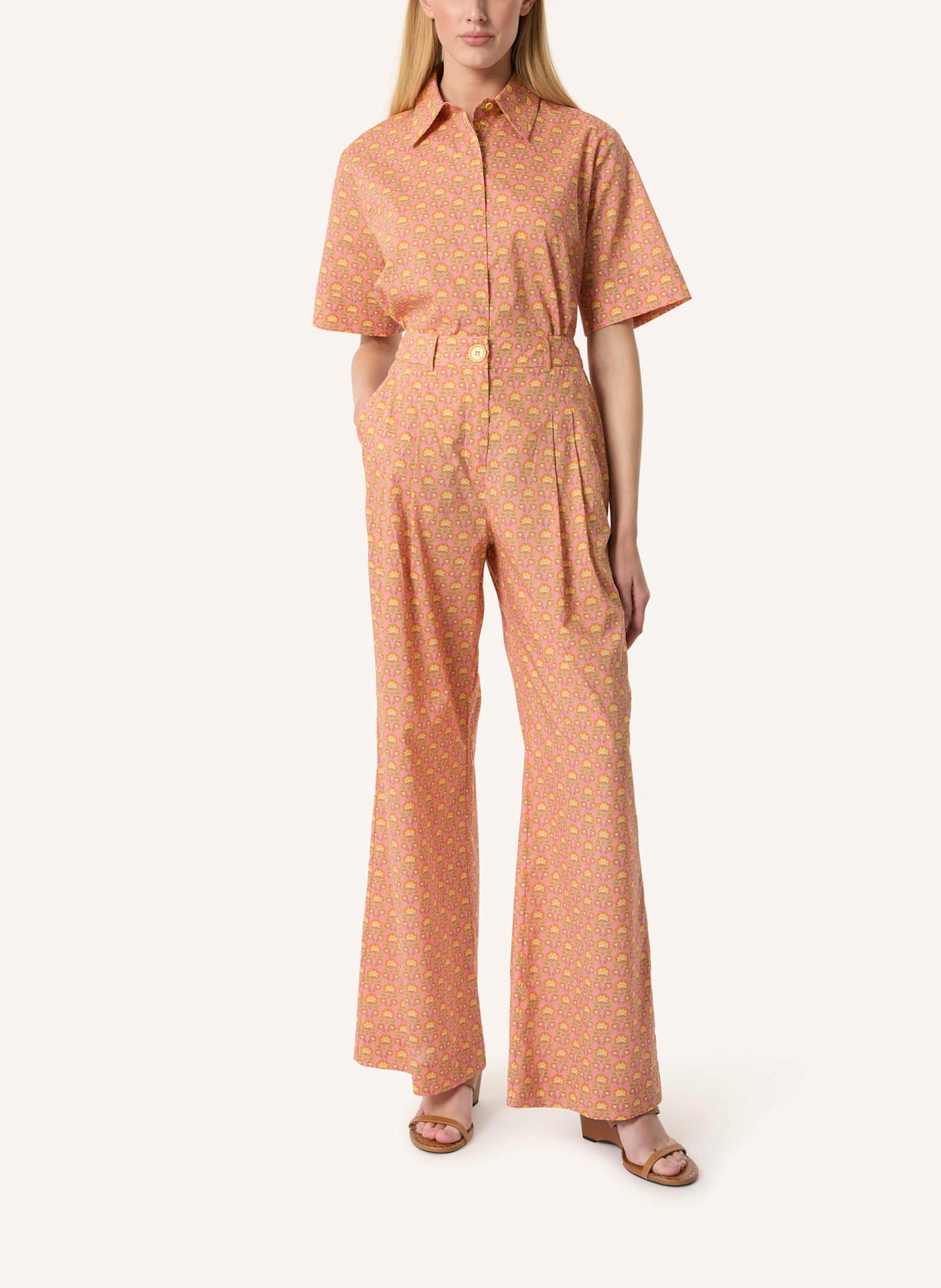 Malej Baumwollhose FERRARA: BEIGE