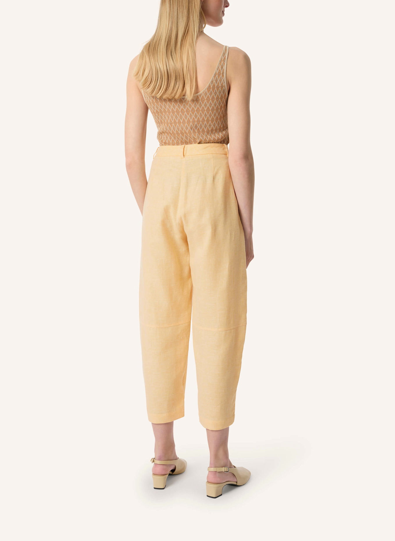 Malej 3/4-Hose LAMIA: HELLGELB