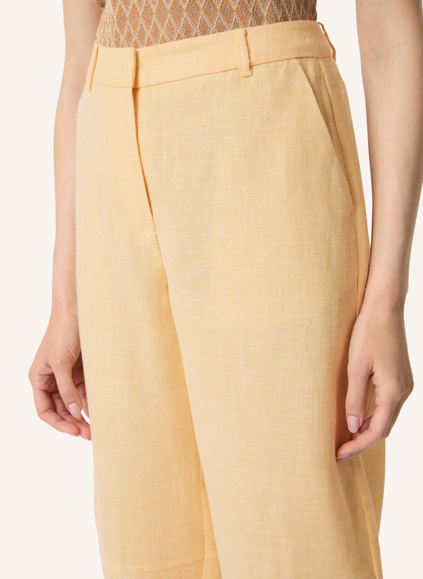 Malej 3/4-Hose LAMIA: HELLGELB