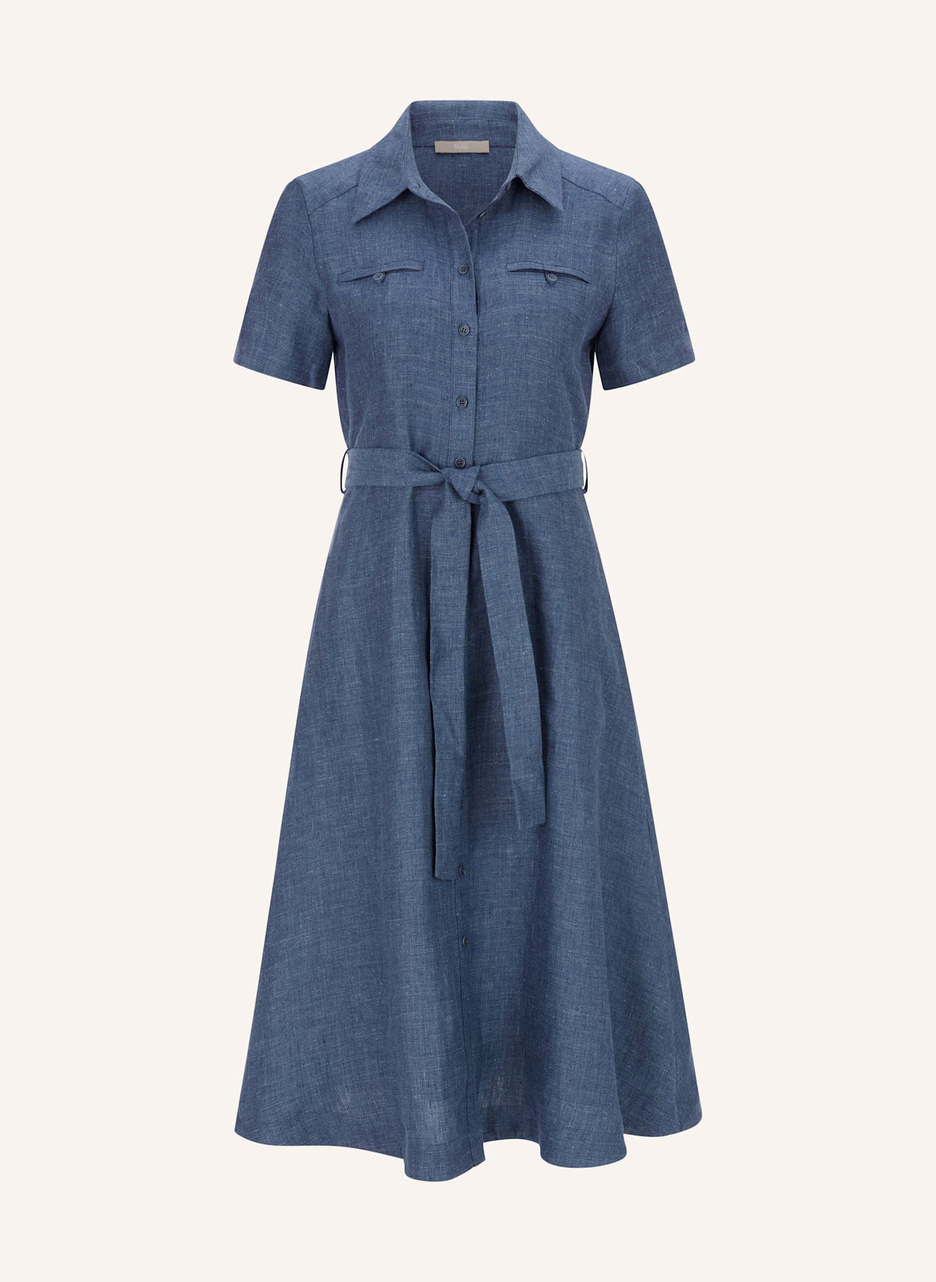 Malej Leinenkleid ACTIUM: DUNKELBLAU
