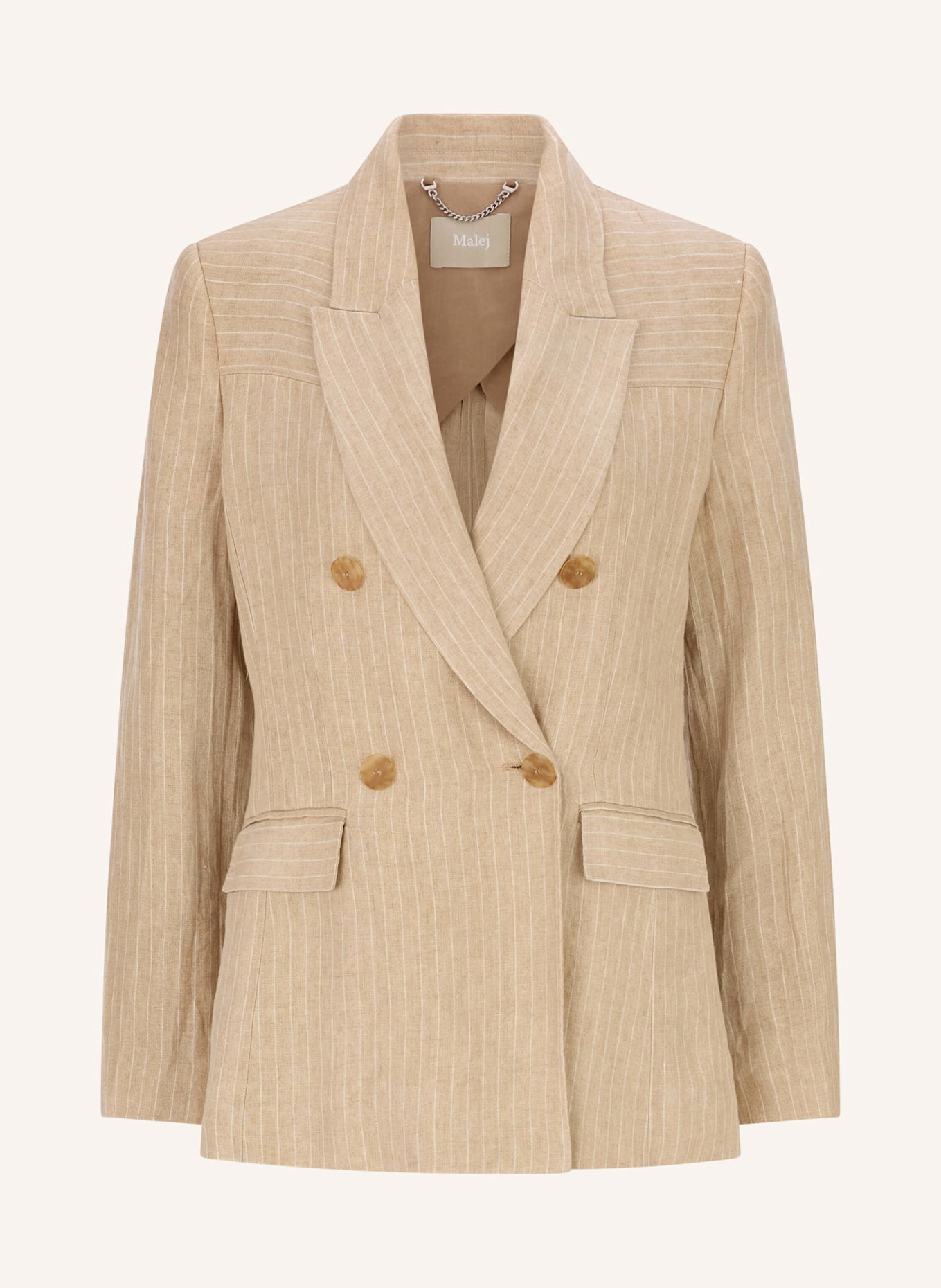 Malej Leinenblazer LATO: BEIGE