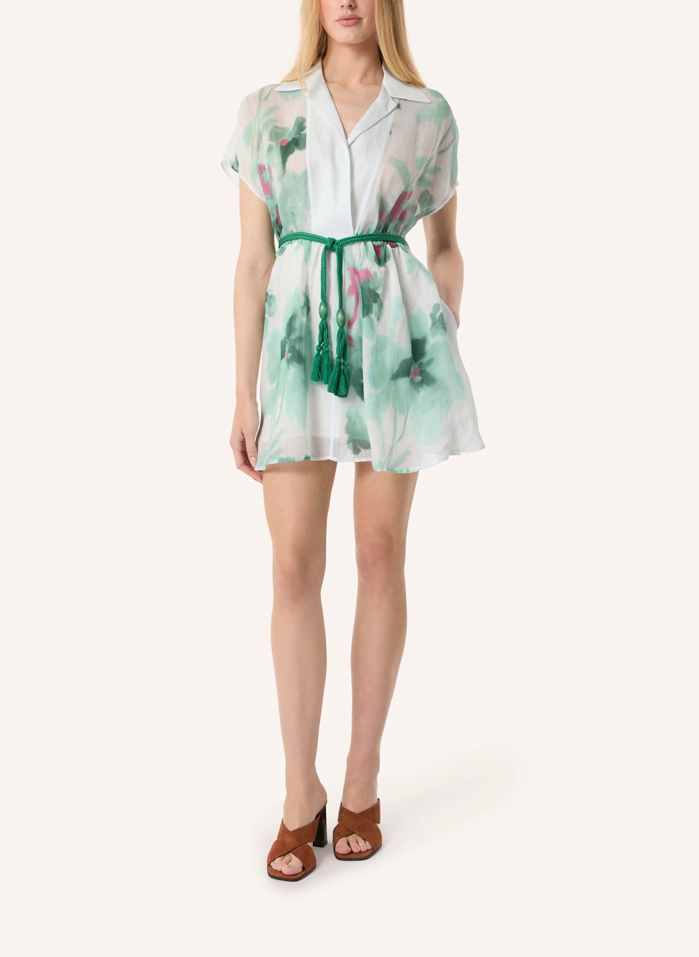 Malej Ramiekleid DION: TÜRKIS