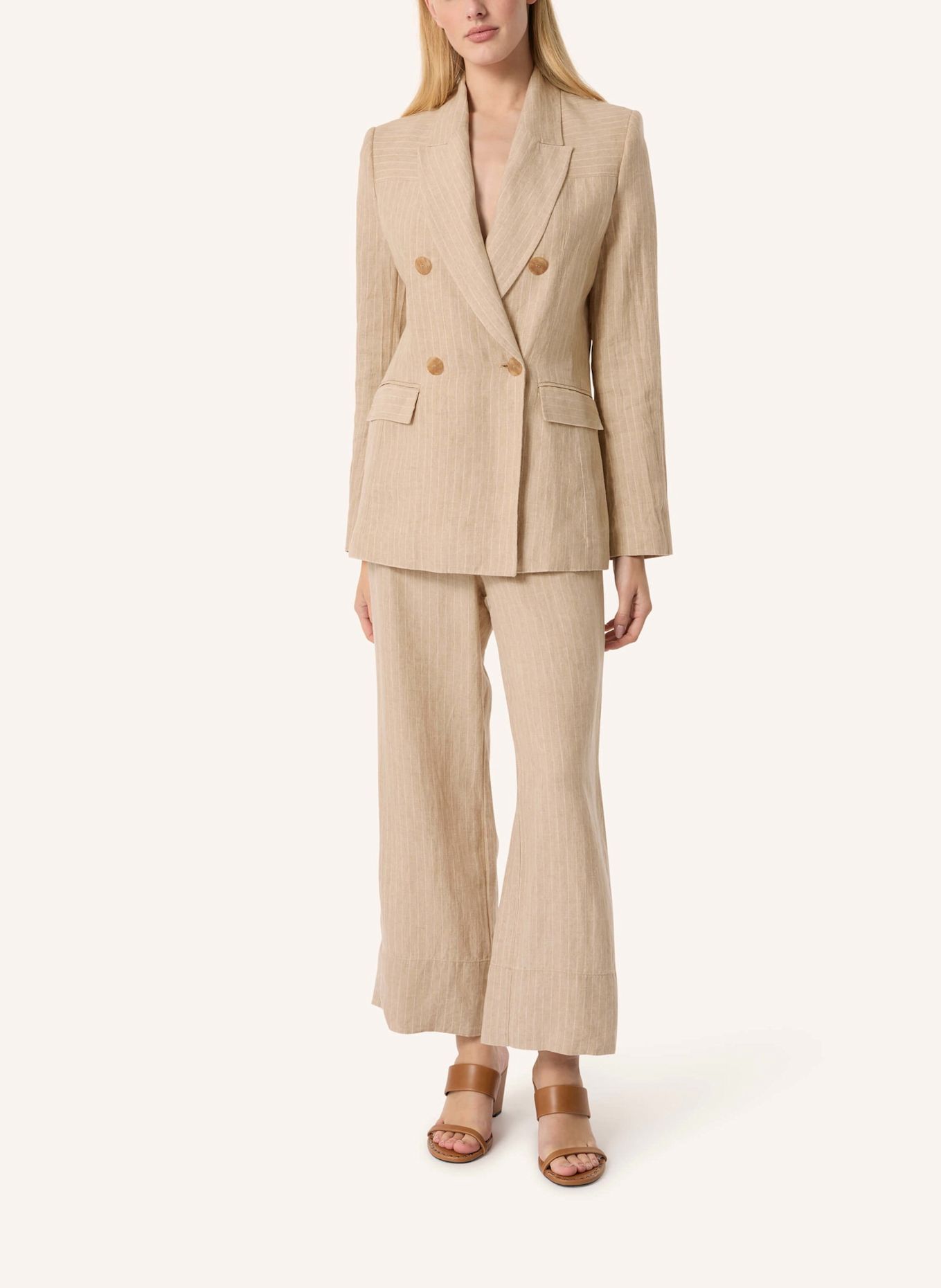 Malej Leinenblazer LATO: BEIGE