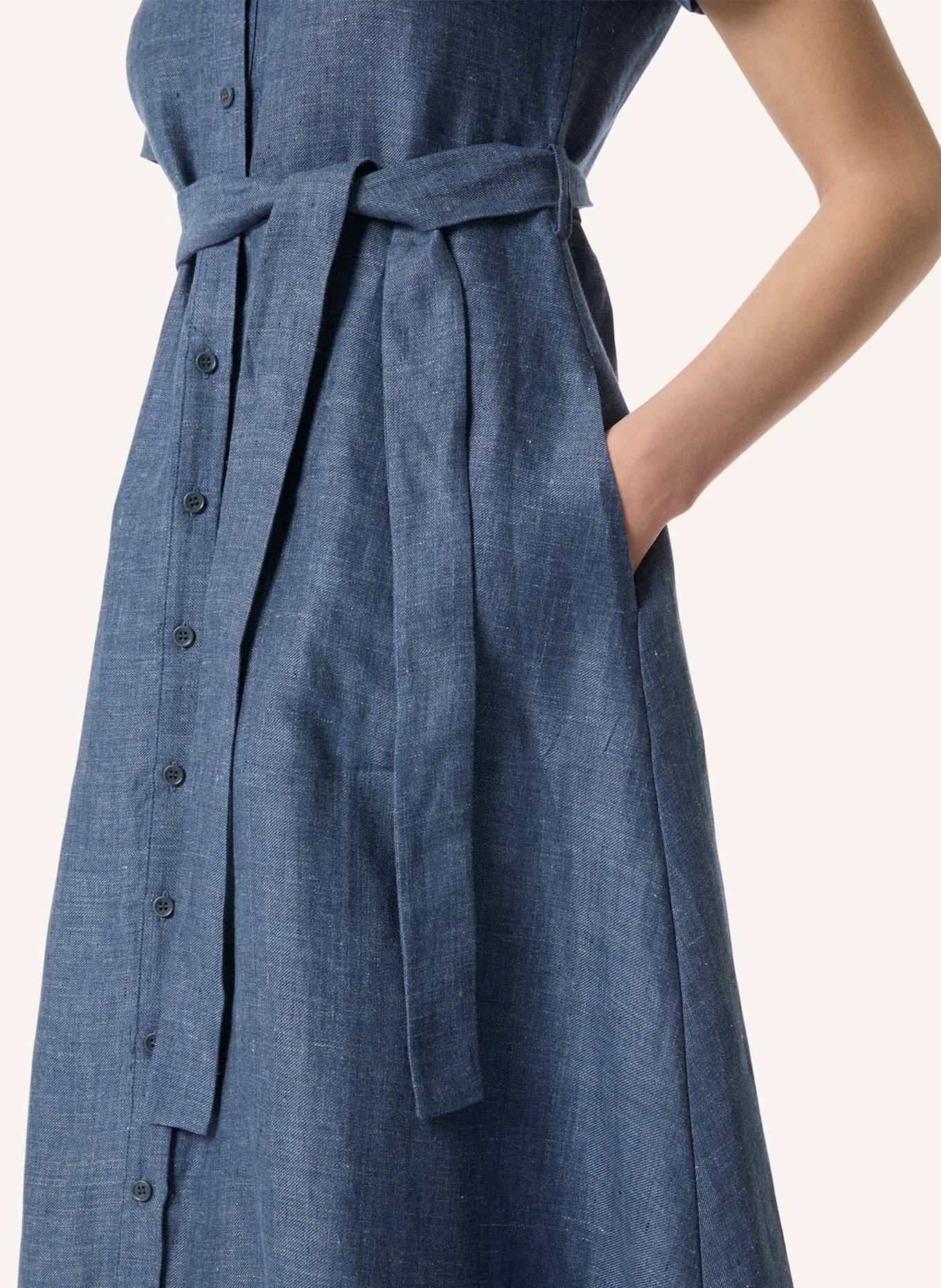 Malej Leinenkleid ACTIUM: DUNKELBLAU