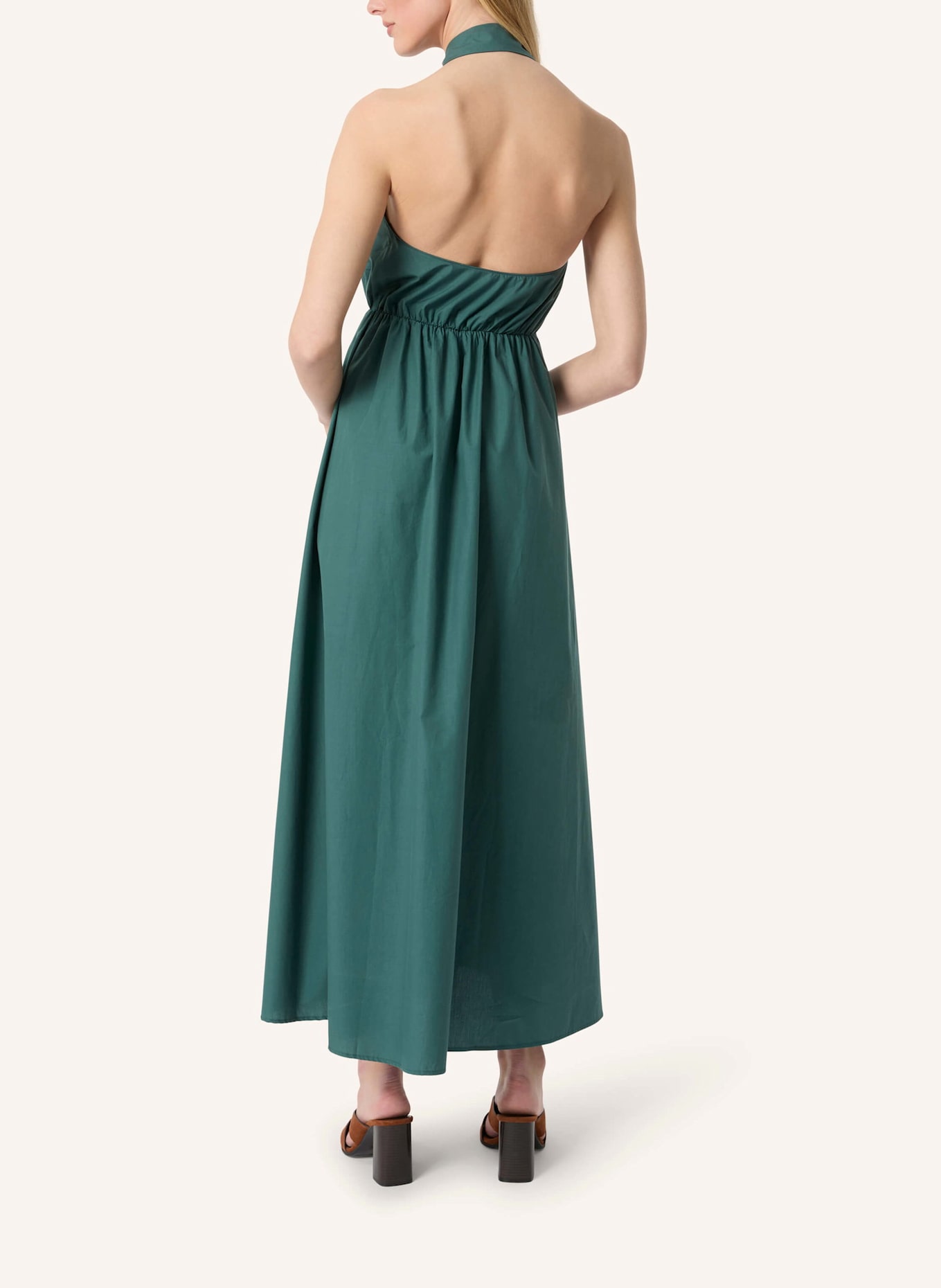 Malej Baumwollkleid EDESSA: TÜRKIS