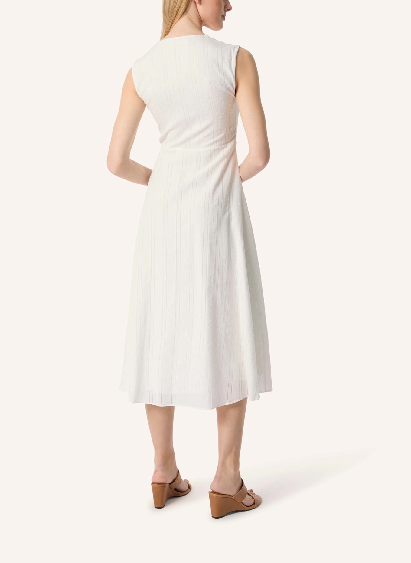 Malej Baumwollkleid PARMA: WEISS