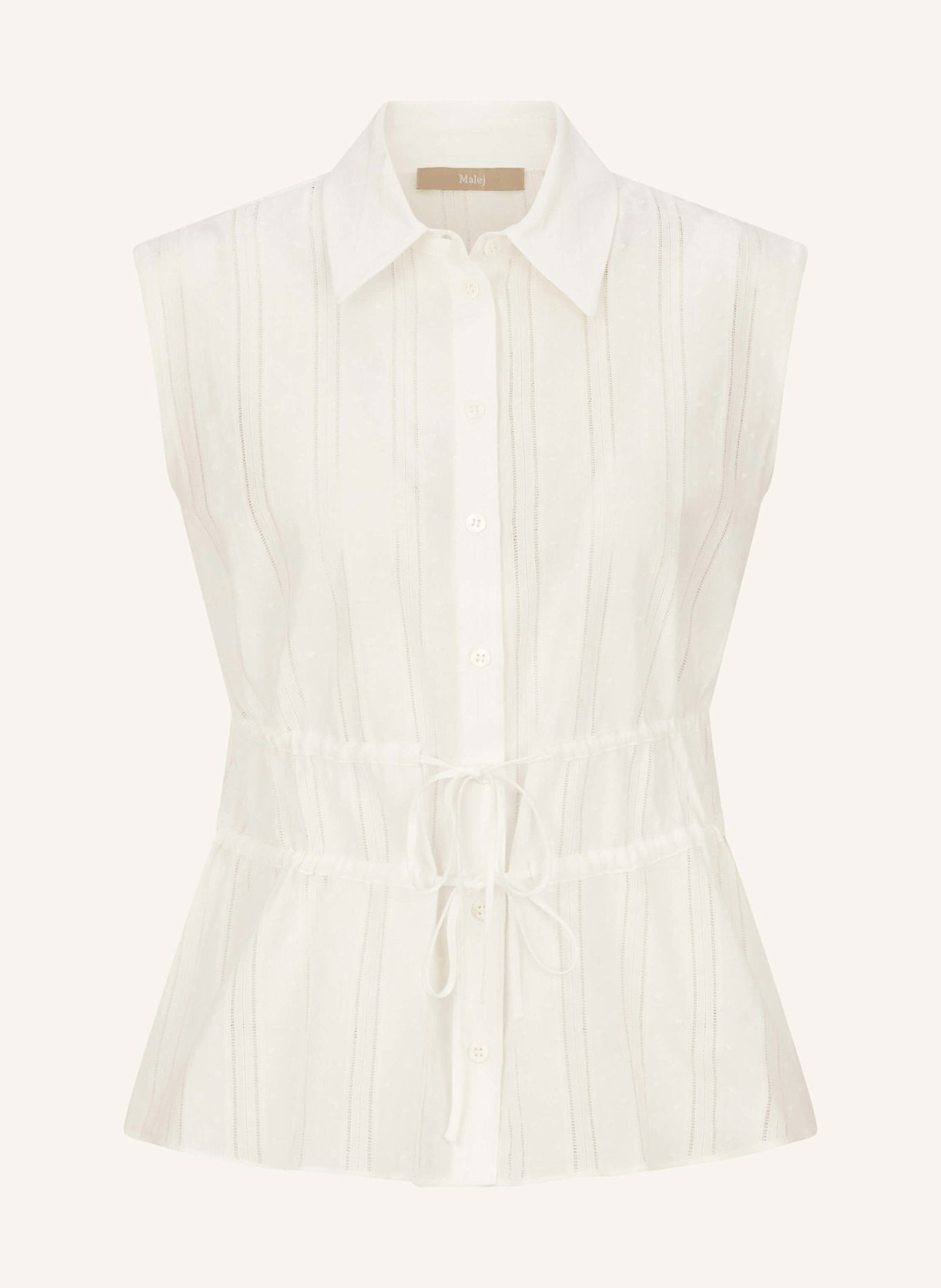 Malej Baumwollbluse TARANTO: WEISS