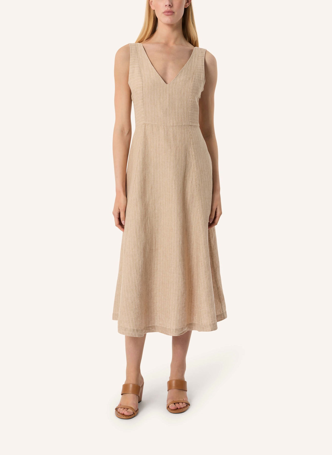 Malej Leinenkleid LISSUS: BEIGE