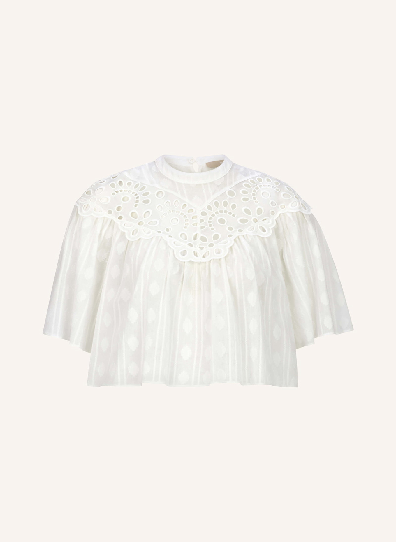 Malej Baumwollbluse MODERNA: WEISS