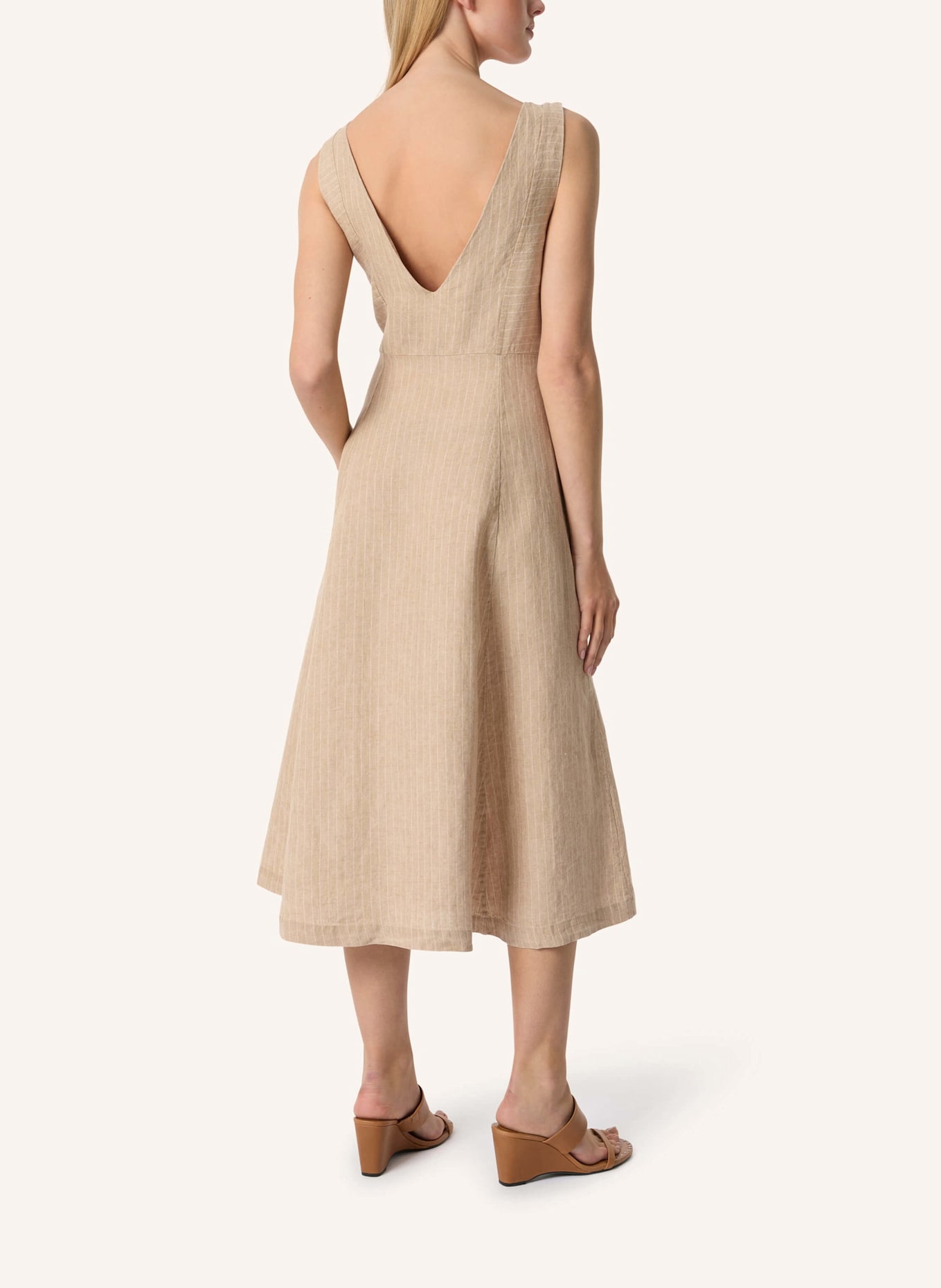 Malej Leinenkleid LISSUS: BEIGE