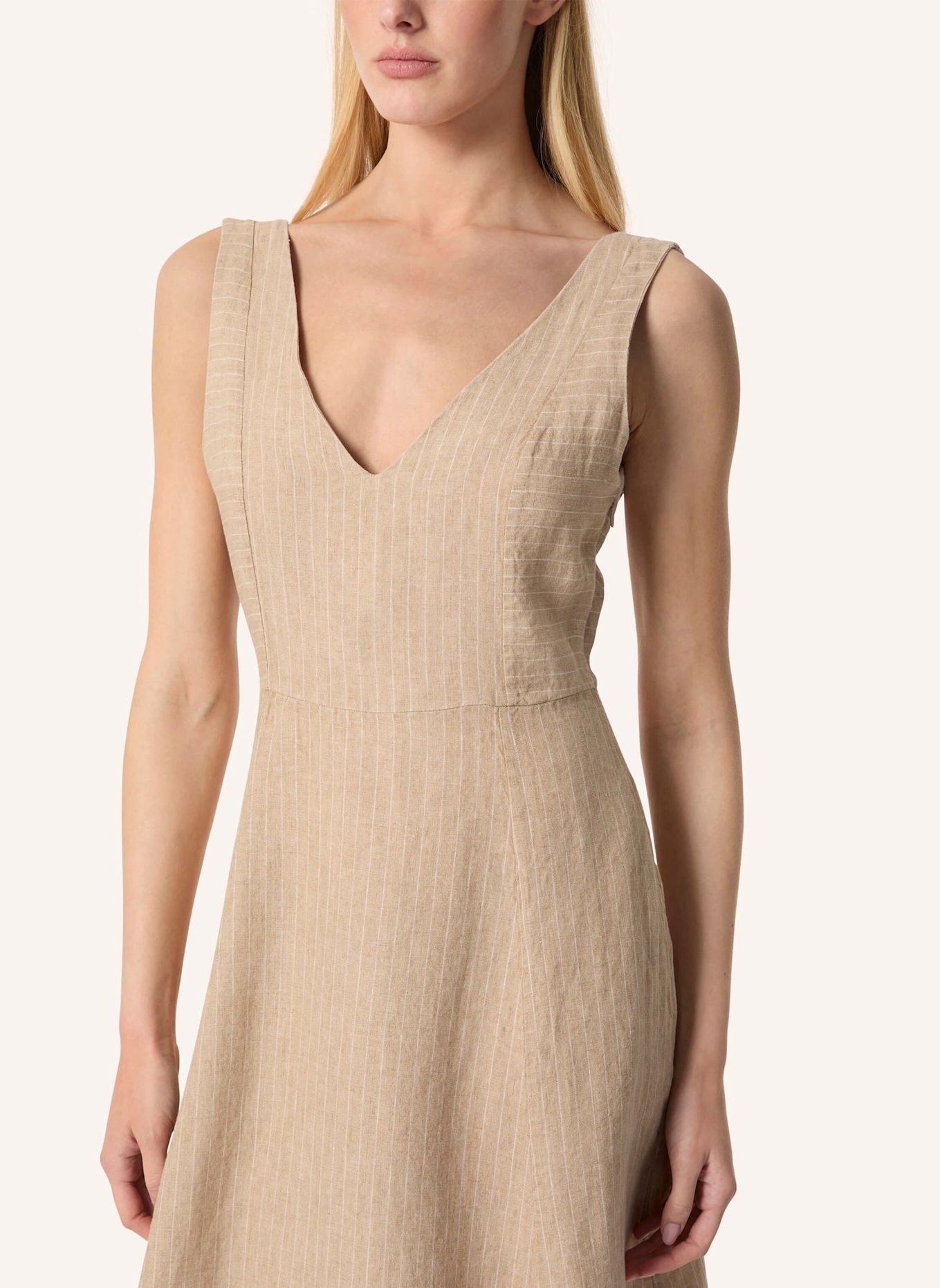 Malej Leinenkleid LISSUS: BEIGE