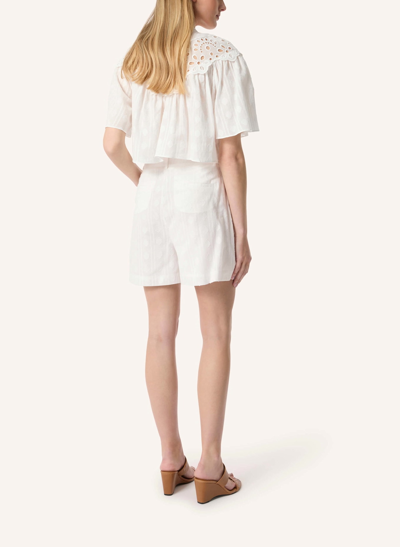 Malej Baumwollshorts EMILIA: WEISS