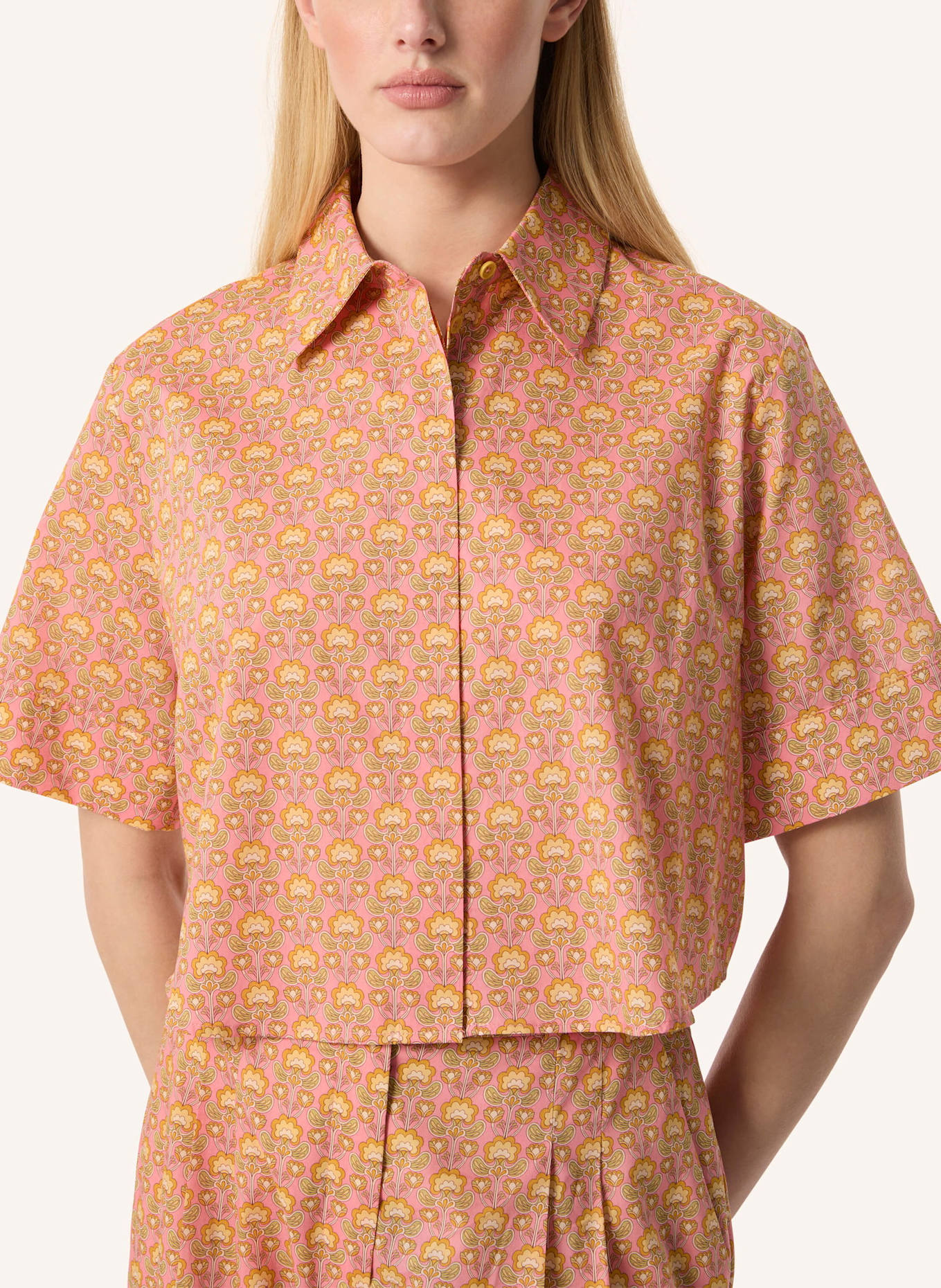 Malej Baumwollbluse FOGGIA: BEIGE