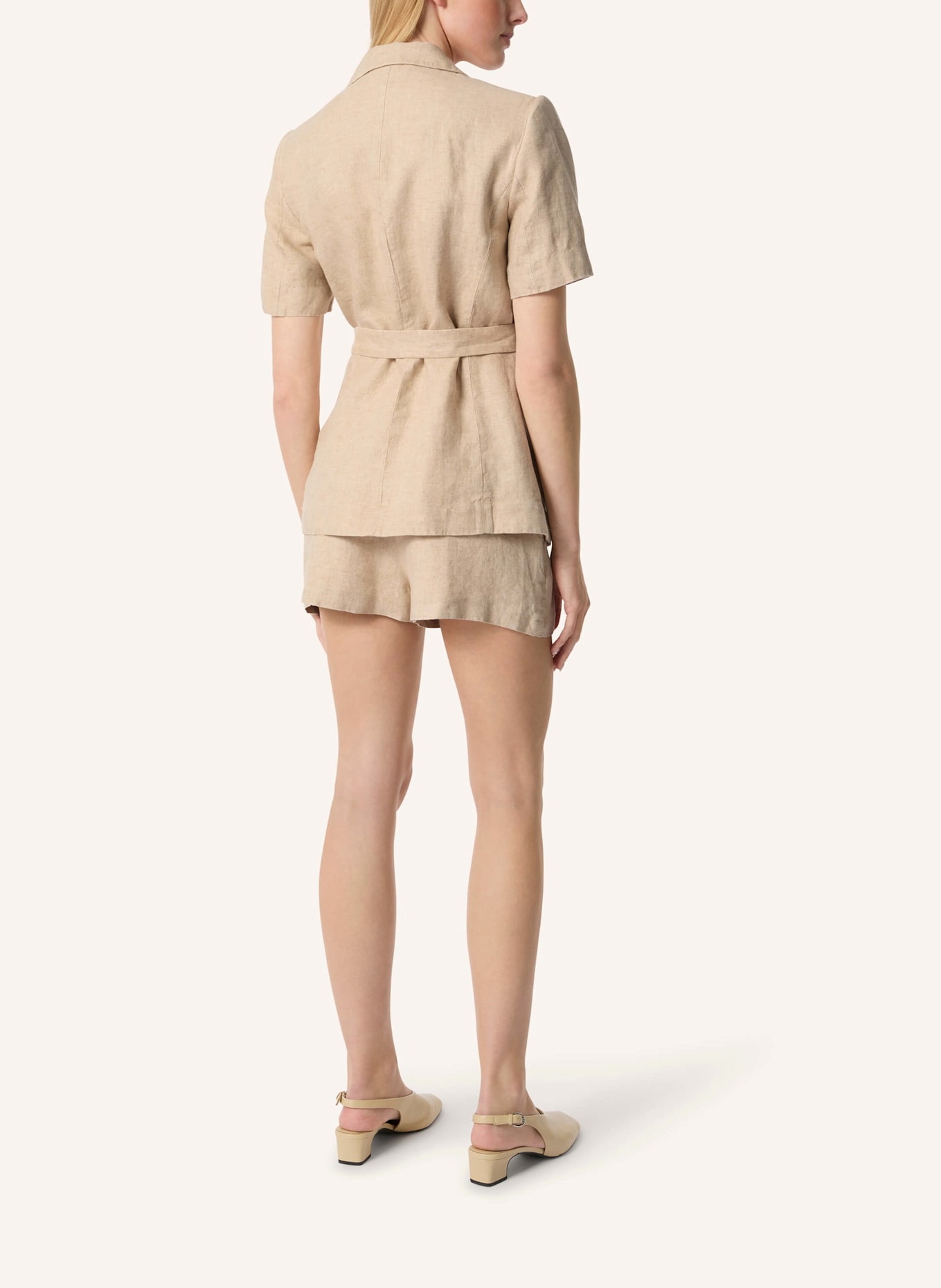 Malej Leinenblazer SALERNO: BEIGE