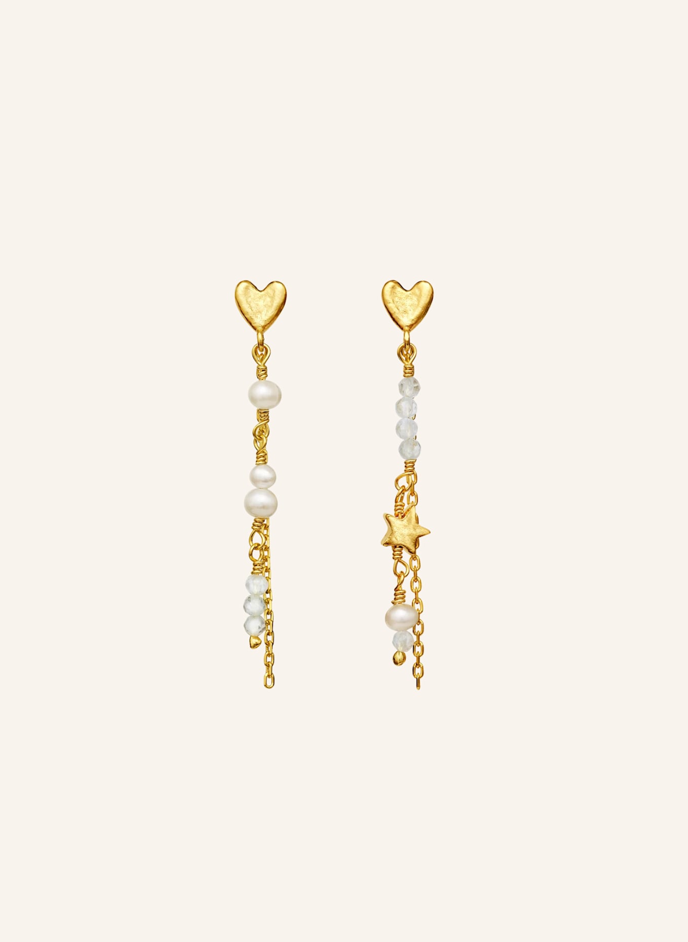 Maanesten Ohrringe SILMA Earrings, Farbe: GOLD (Bild 1)