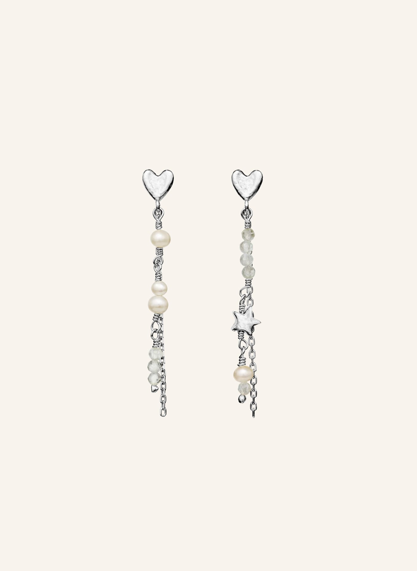 Maanesten Ohrringe SILMA Earrings, Farbe: SILBER (Bild 1)