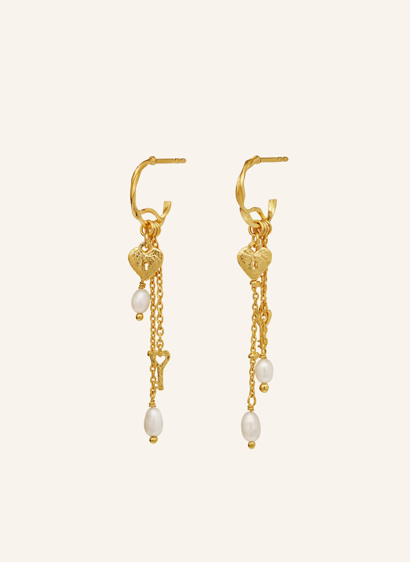 Maanesten Ohrringe IDRIS Earrings, Farbe: GOLD (Bild 2)