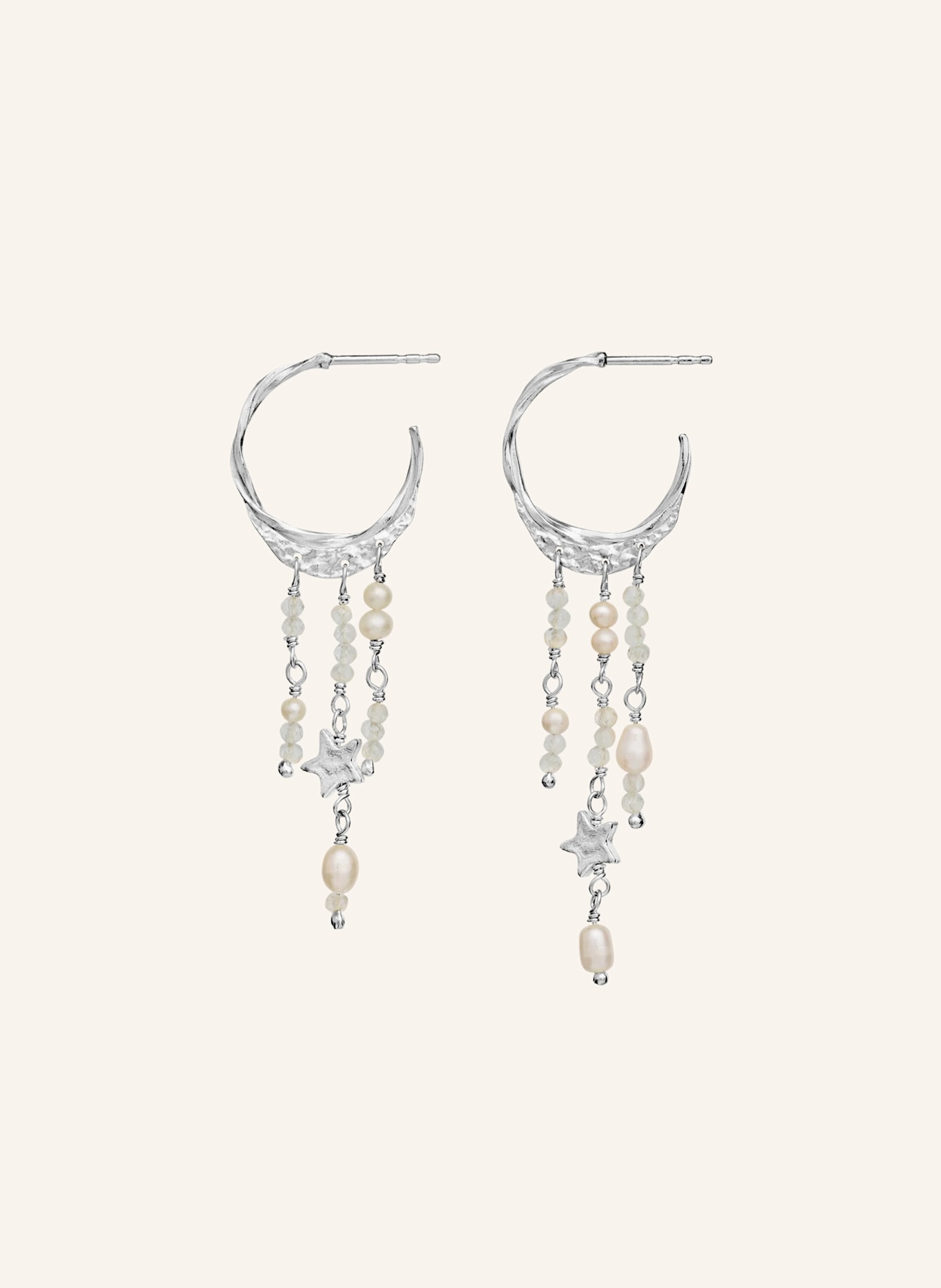 Maanesten Ohrringe HELEM Earrings, Farbe: SILBER (Bild 1)