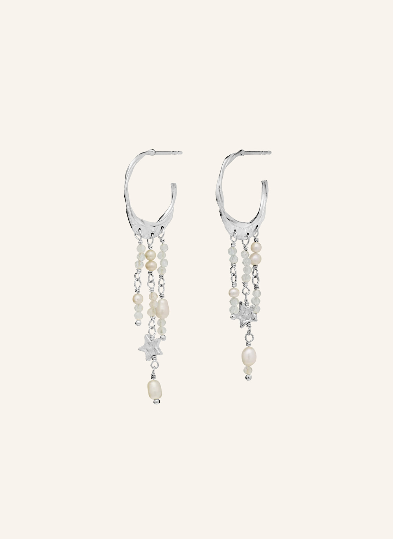 Maanesten Ohrringe HELEM Earrings, Farbe: SILBER (Bild 2)