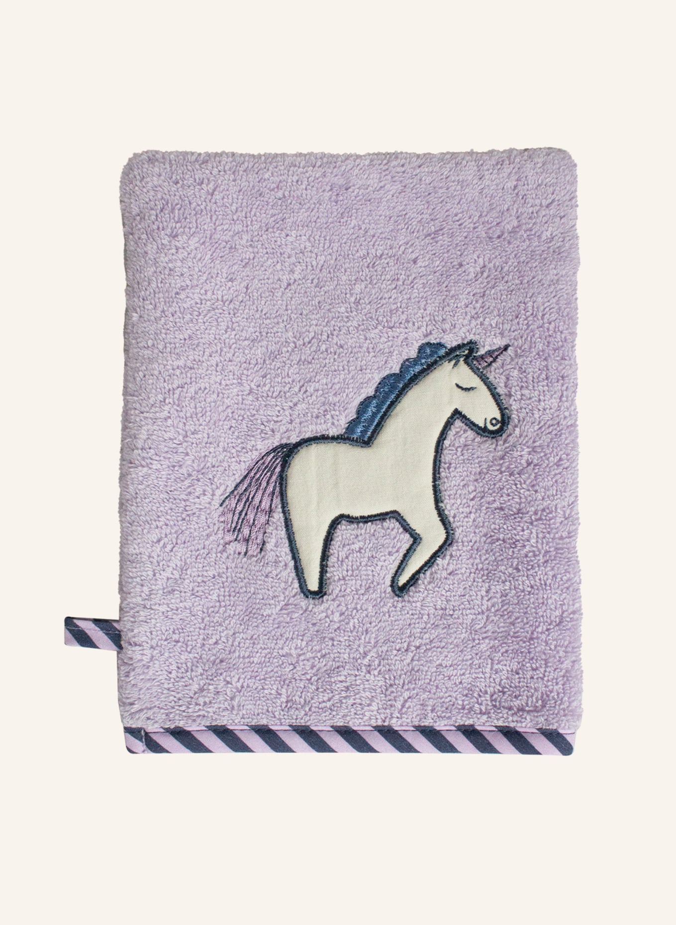 KATHA Covers Waschlappen EINHORN: LILA
