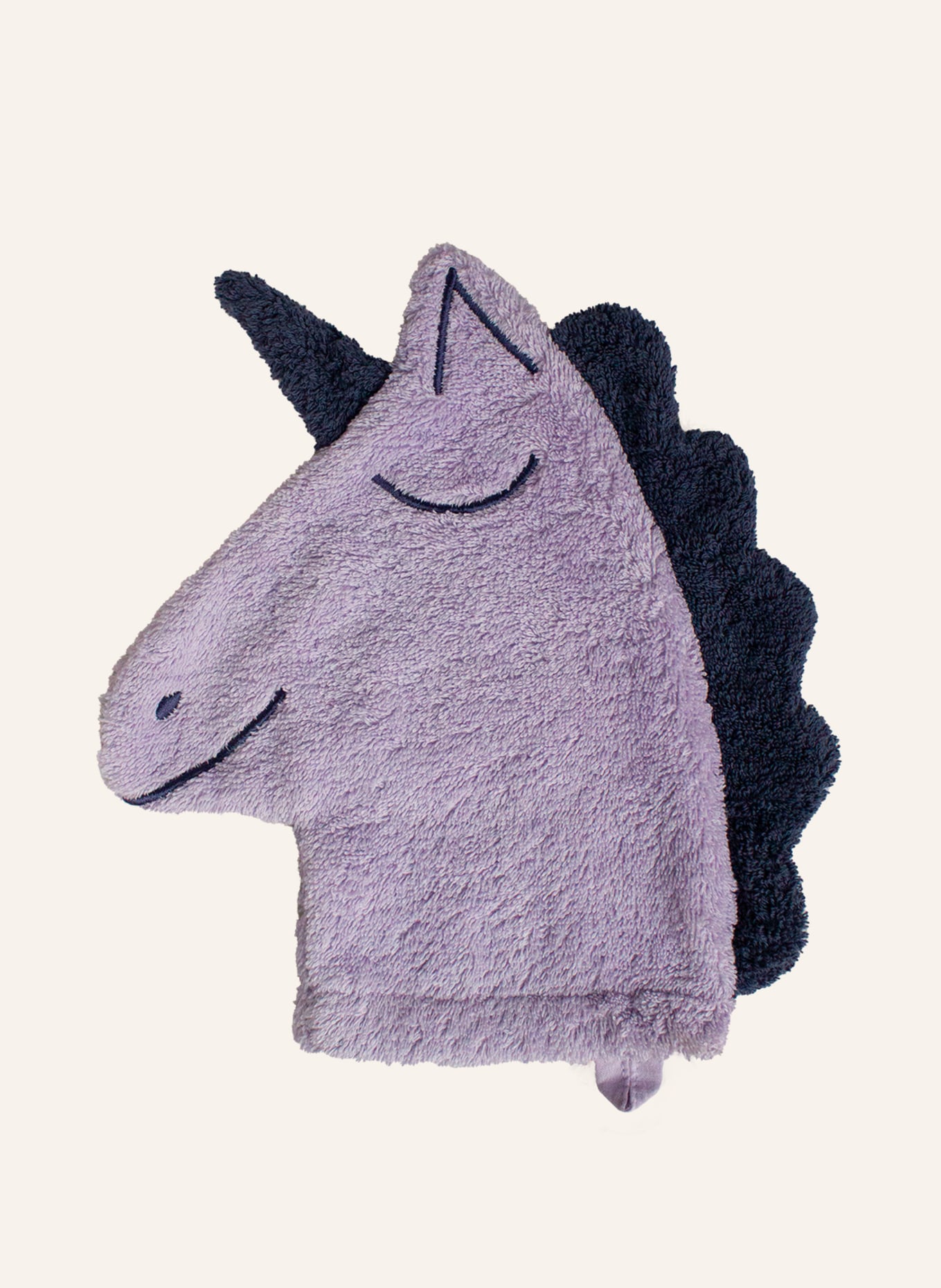 KATHA Covers Waschhandschuh EINHORN: LILA