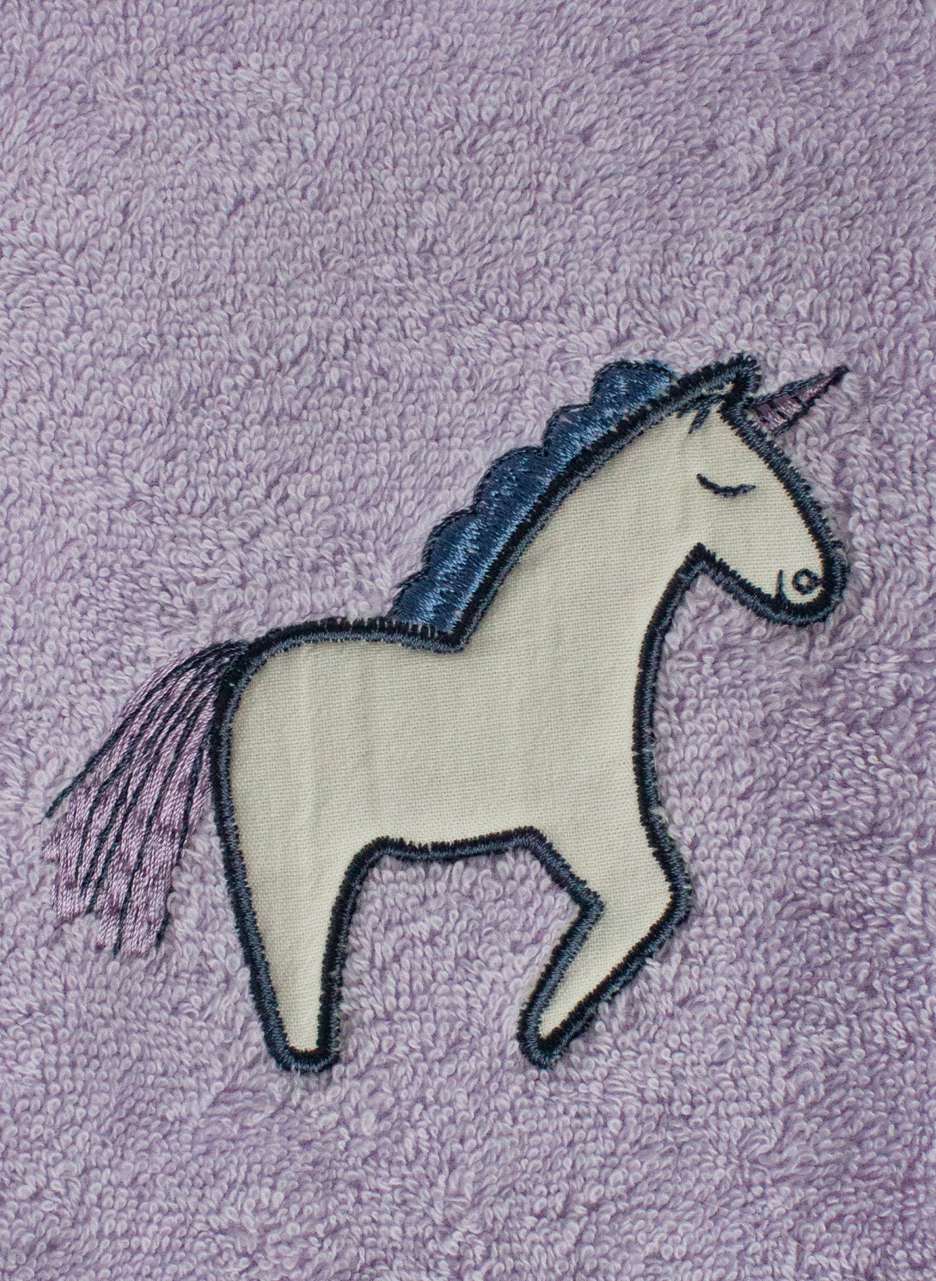 KATHA Covers Waschlappen EINHORN: LILA