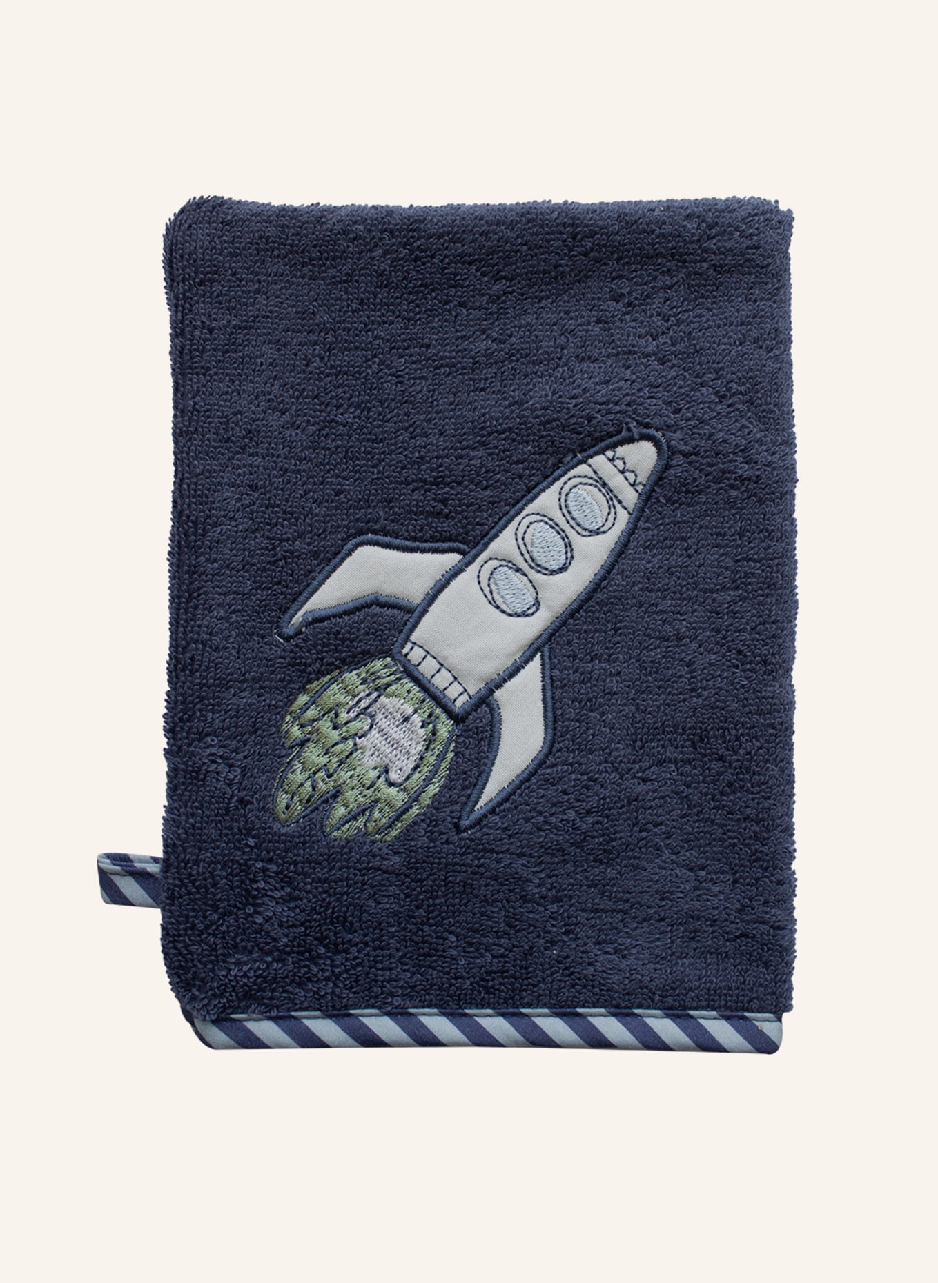 KATHA Covers Waschlappen RAKETE: BLAU