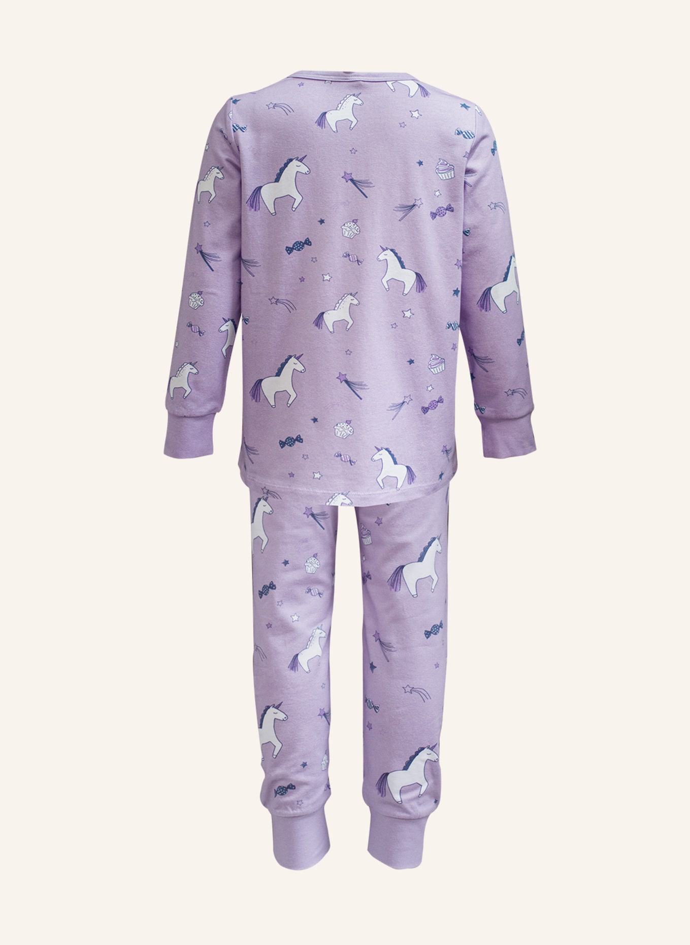 KATHA Covers Schlafanzug EINHORN, Farbe: LILA (Bild 3)
