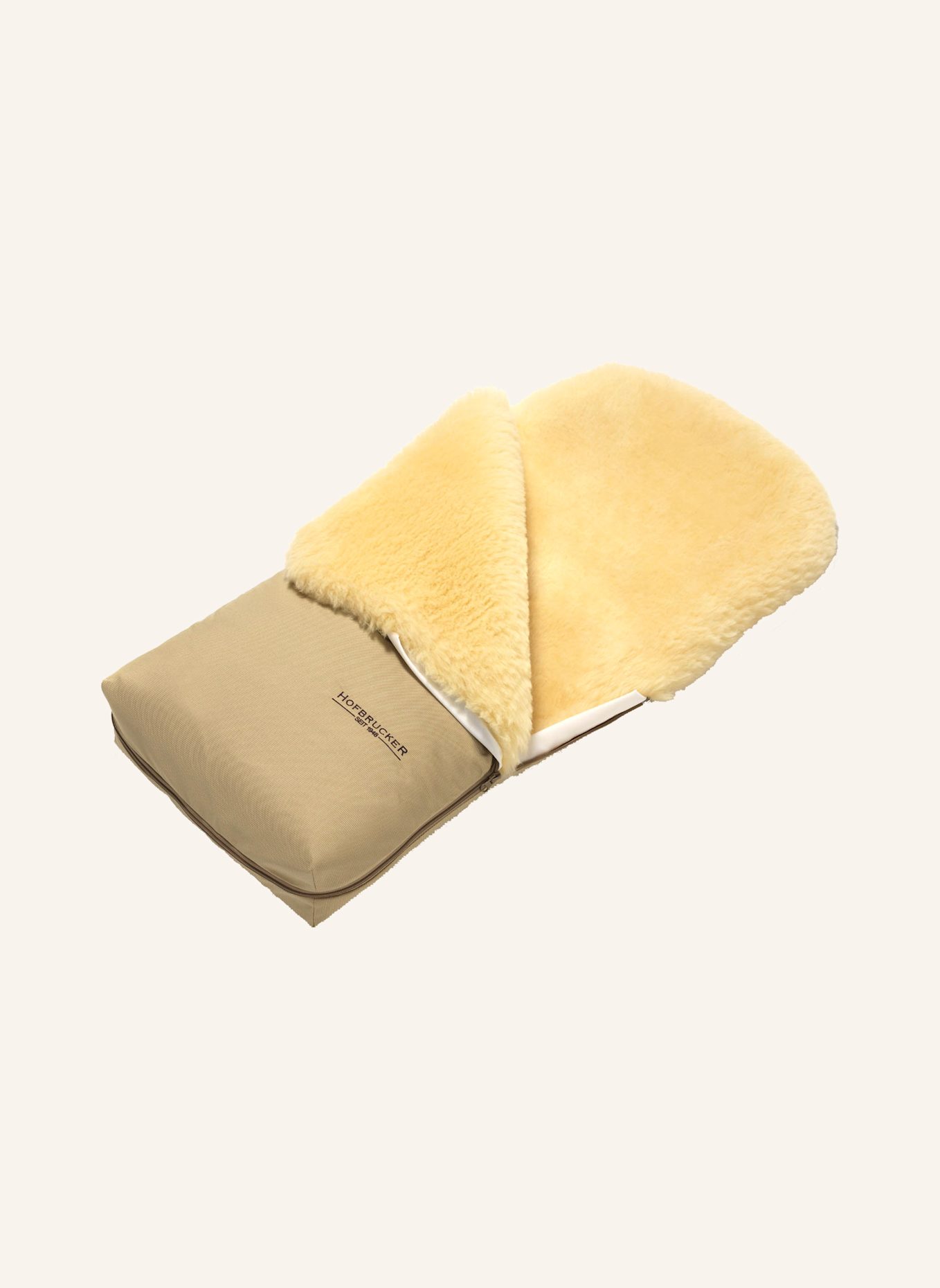 Hofbrucker Fußsack POLARIS: BEIGE