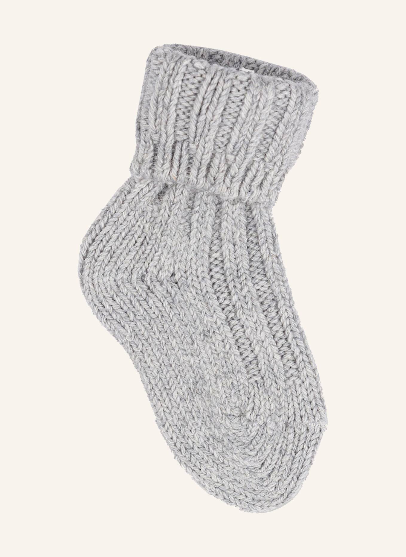 Hofbrucker Socken BABYSOCKEN: HELLGRAU