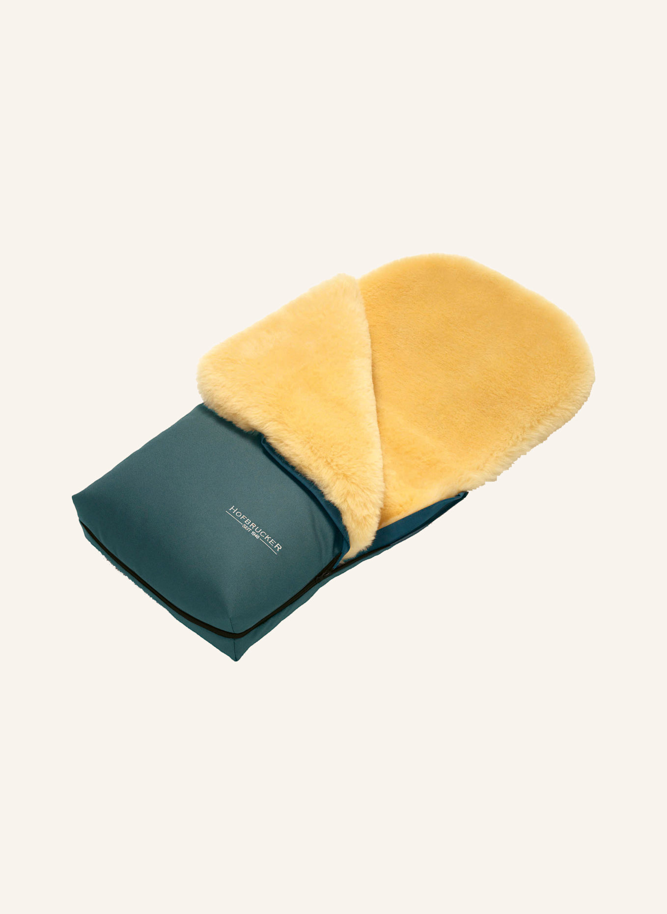 Hofbrucker Fußsack POLARIS: PETROL