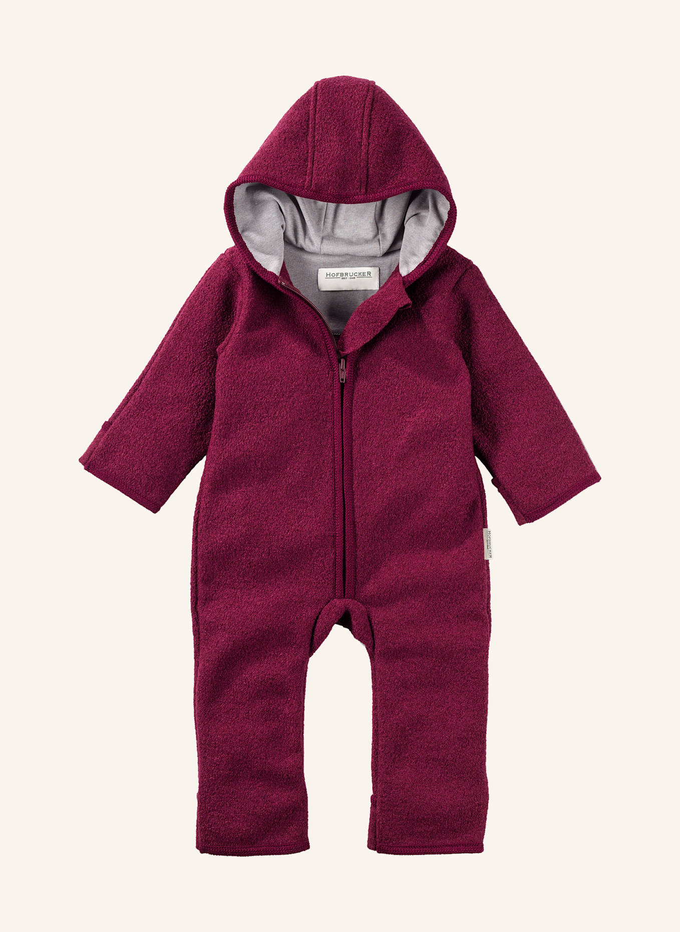 Hofbrucker Overall ELLI: DUNKELROT