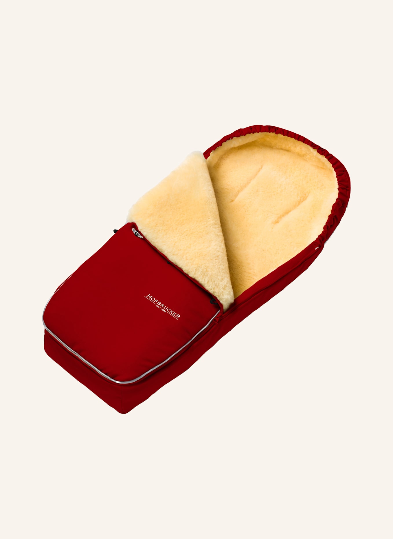 Hofbrucker Fußsack  ALASKA: ROT