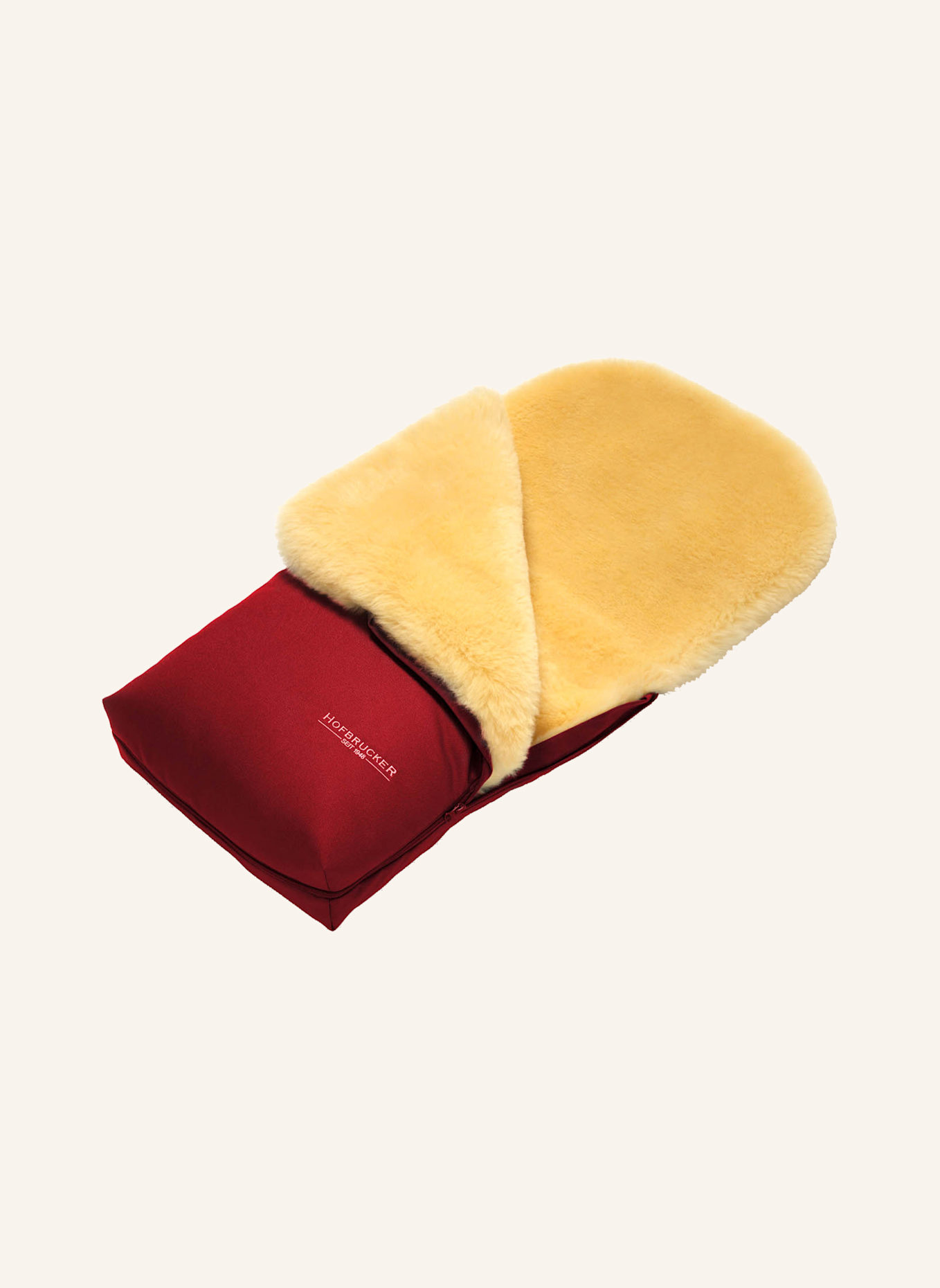 Hofbrucker Fußsack POLARIS: ROT