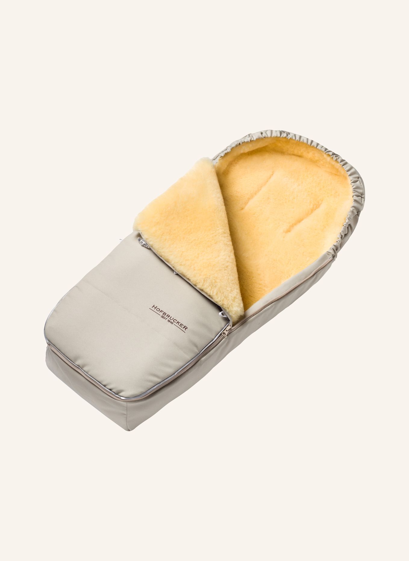 Hofbrucker Fußsack  ALASKA: BEIGE
