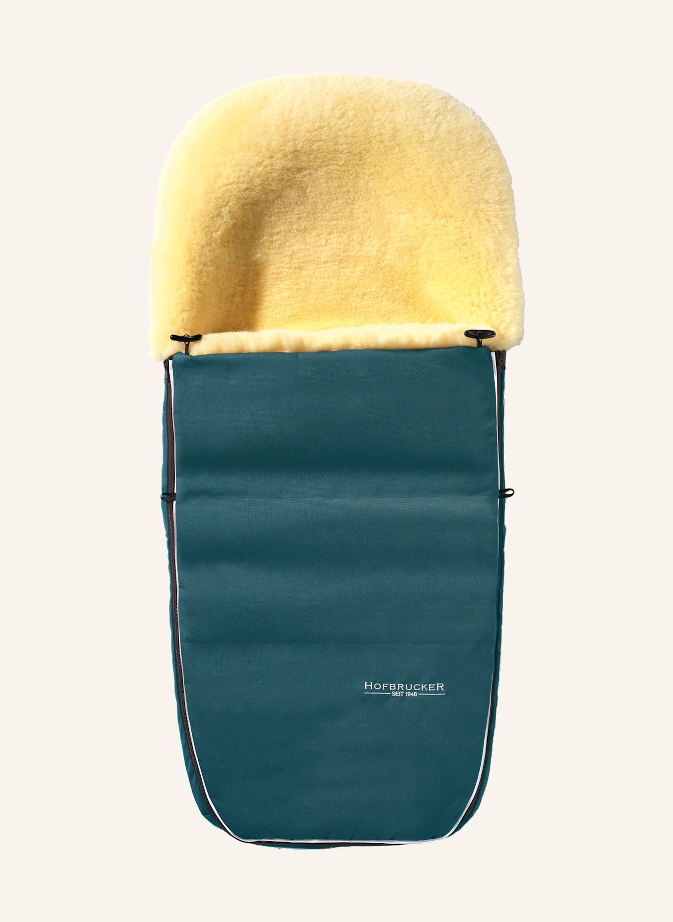 Hofbrucker Fußsack POLARIS: PETROL